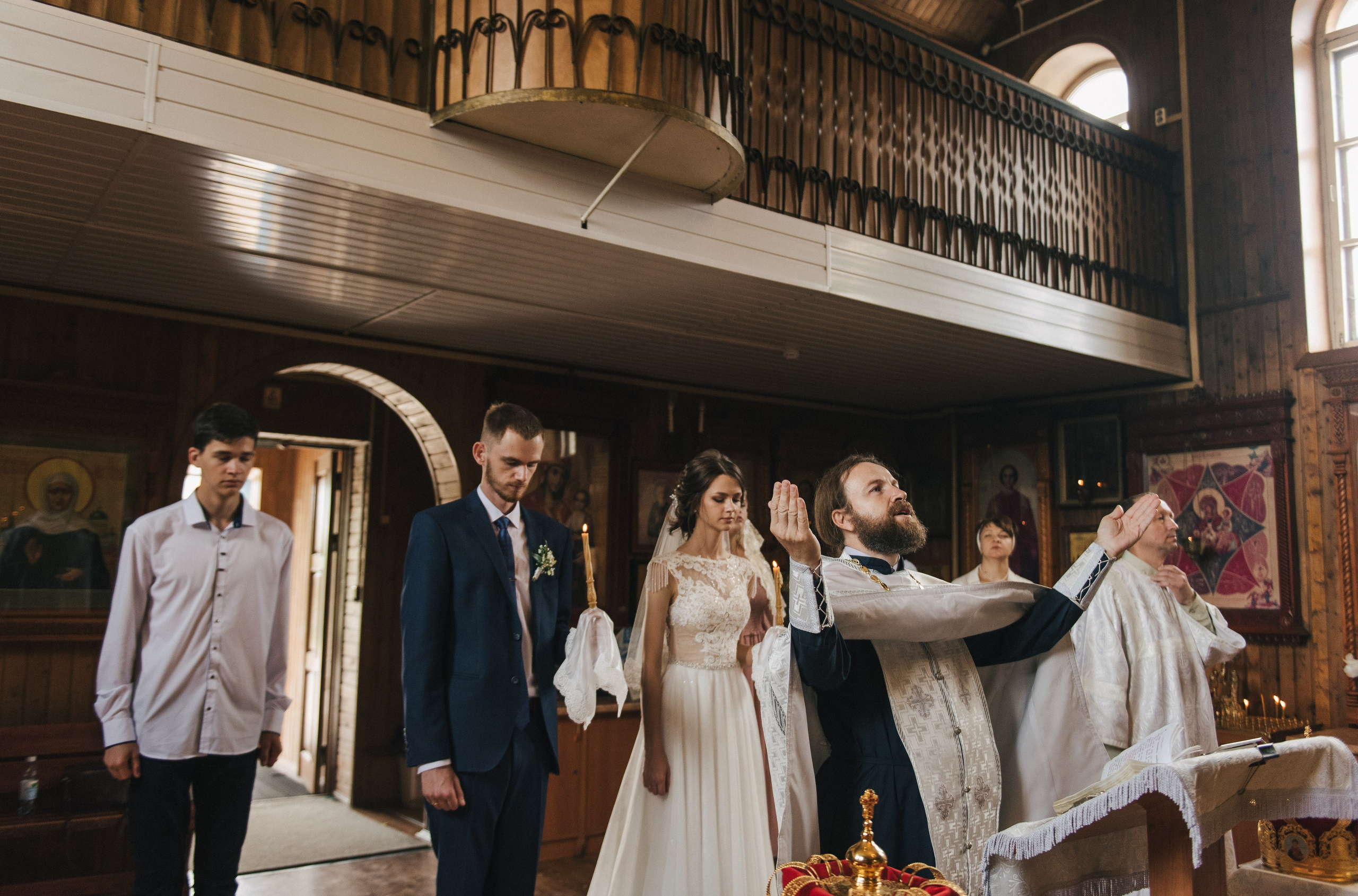 Венчание Никиты и Тони — Храм Иоанна Кронштадского. Свадебный и семейный фотограф Волгоград Москва