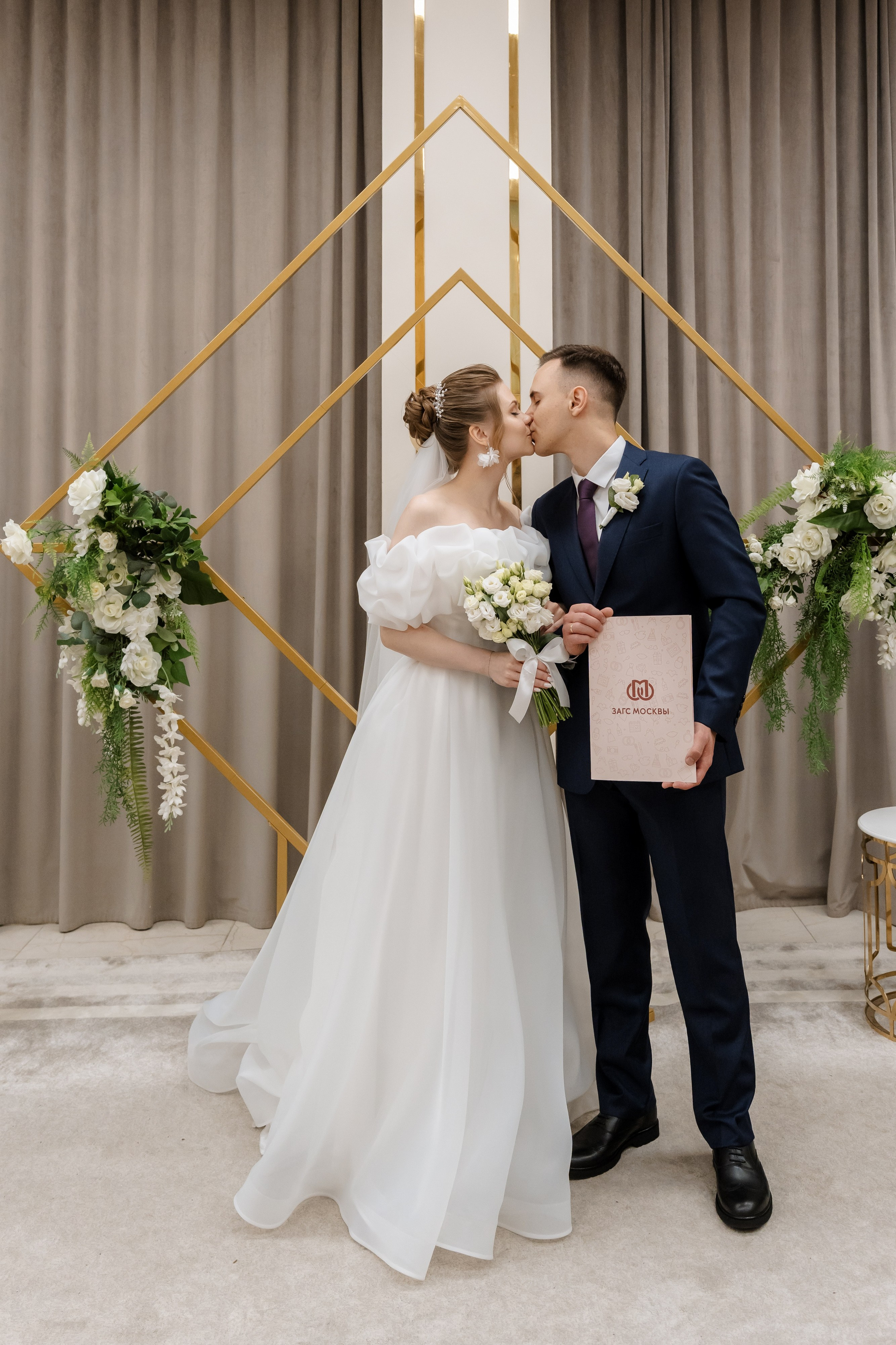 Свадьба Насти и Миши. Свадебный фотограф в Москве Яна Деньгина