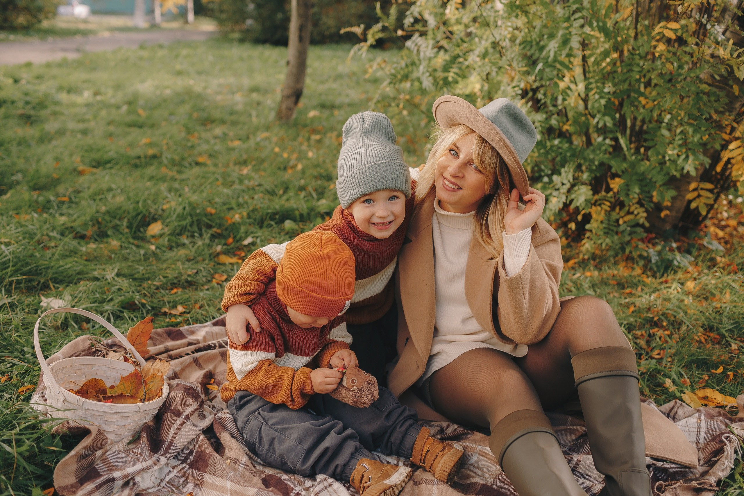 Осенняя фотосессия в парке. Фотограф Евгения Мальцева, Архангельск