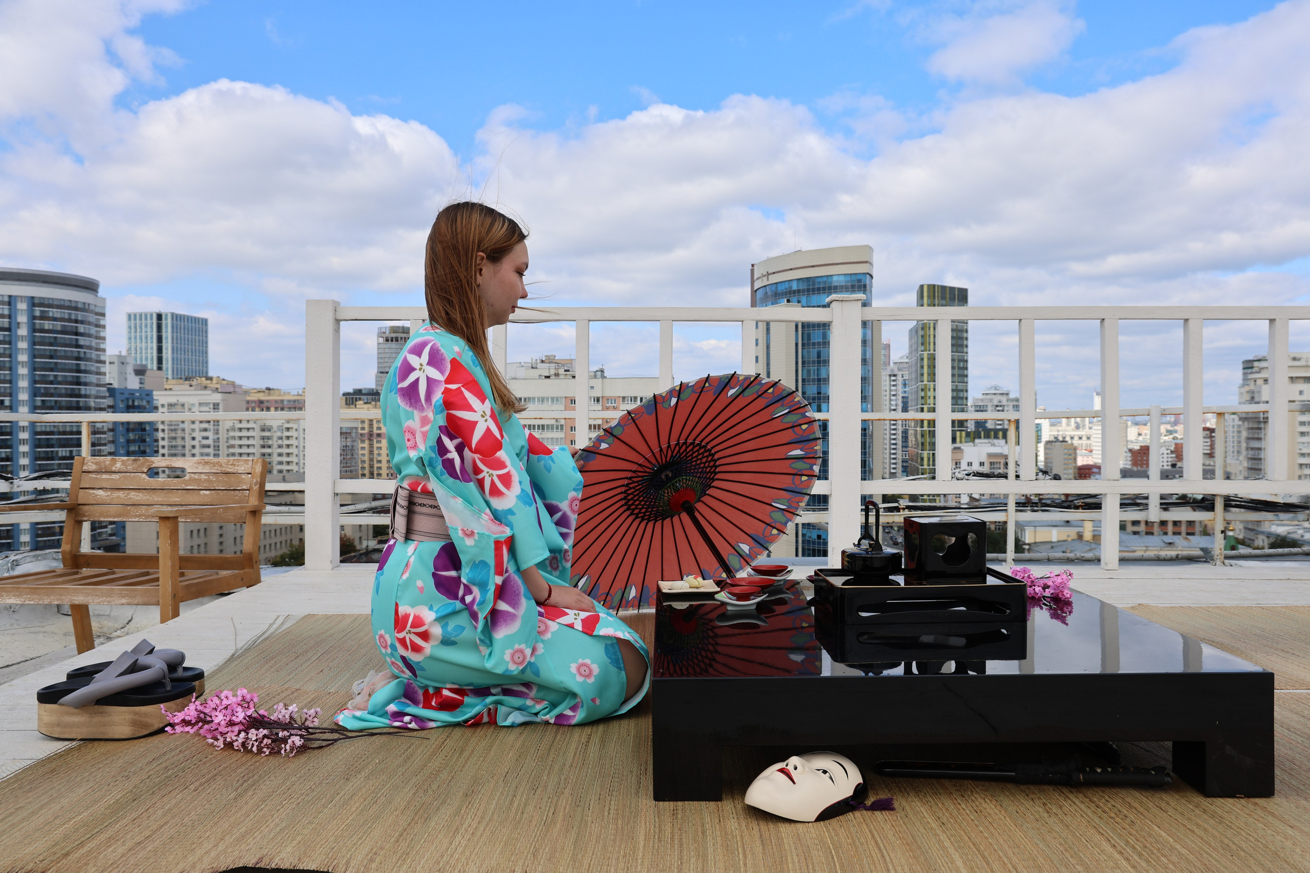 Япония, кимоно, чайная церемония, веер, косплей. Свадебный, семейный, женский и детский фотограф из Екатеринбурга