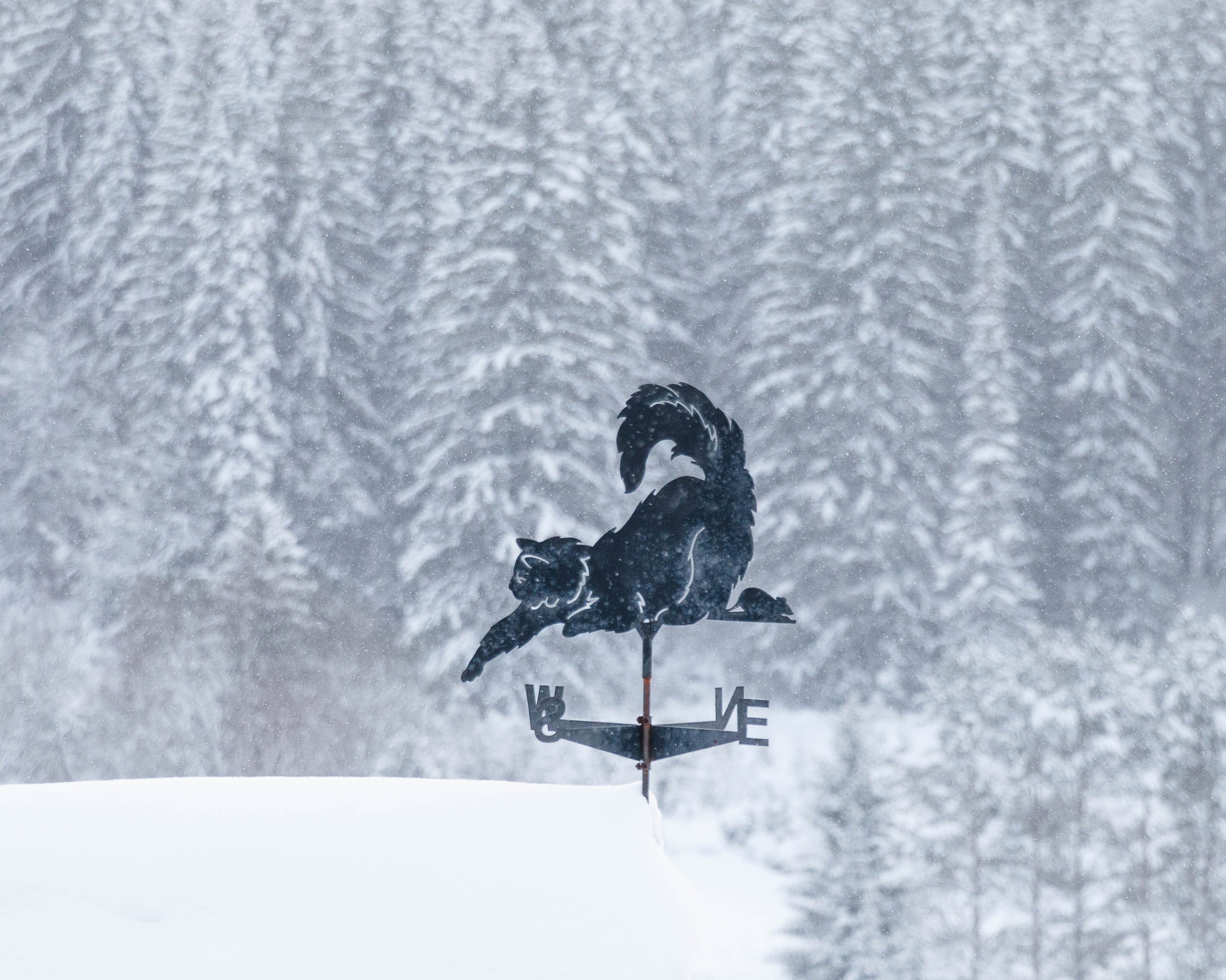 Посёлок Усьва зимой