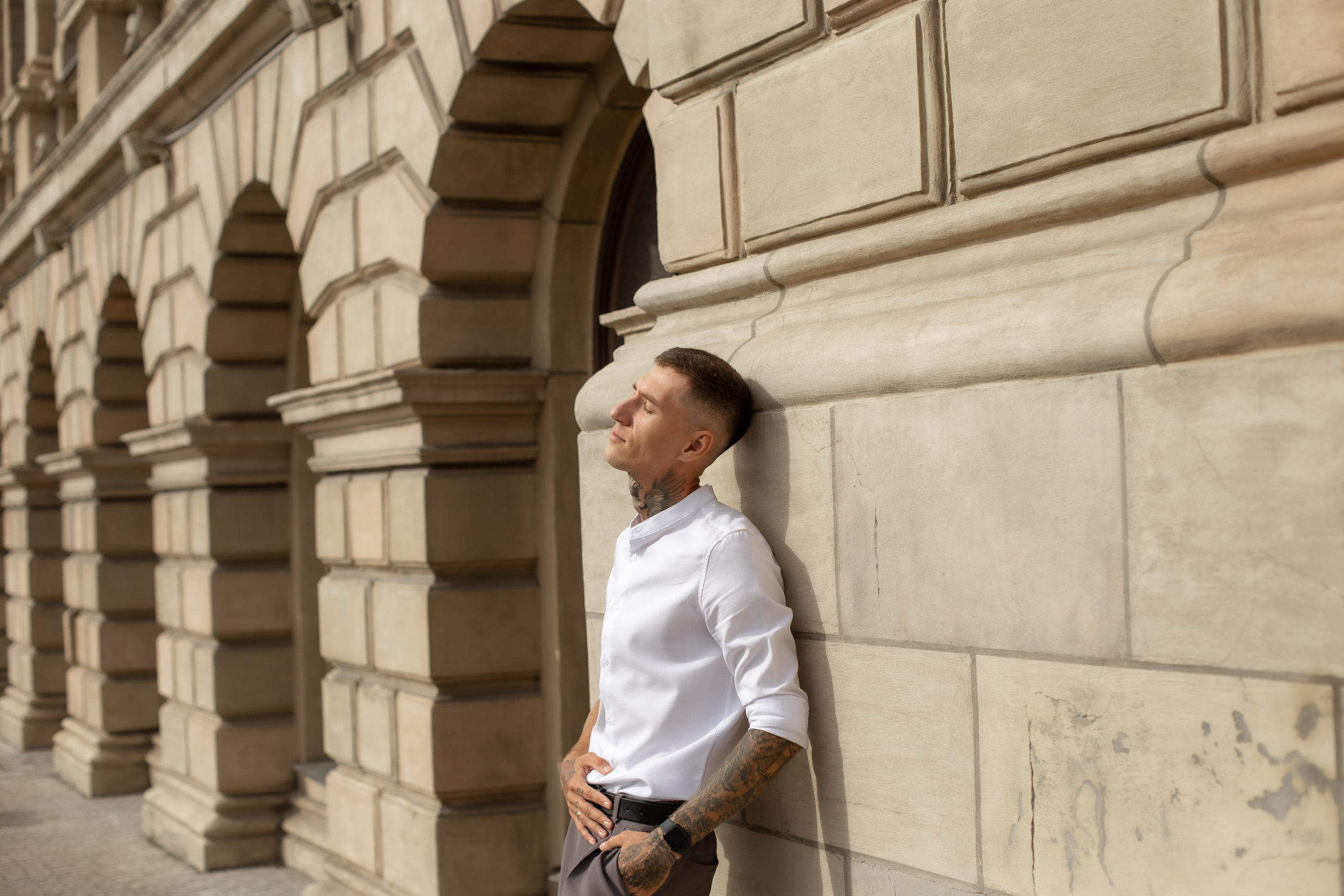 Саша и Вика. Биржевой сквер. Фотограф в Калининграде Решетникова Алина