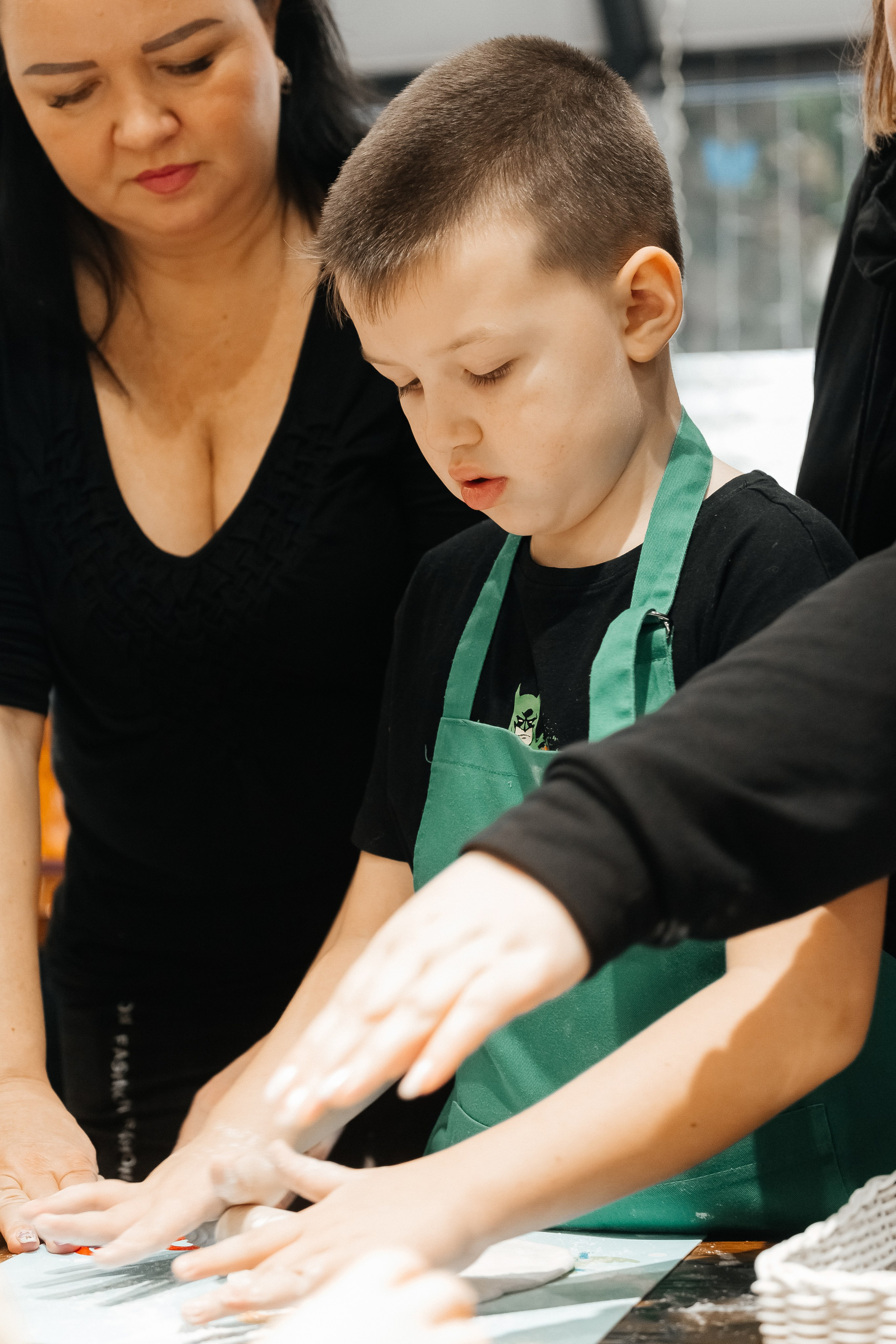 Детский мастер-класс в «Кофебулка». Фотограф Кемерово | Сергей