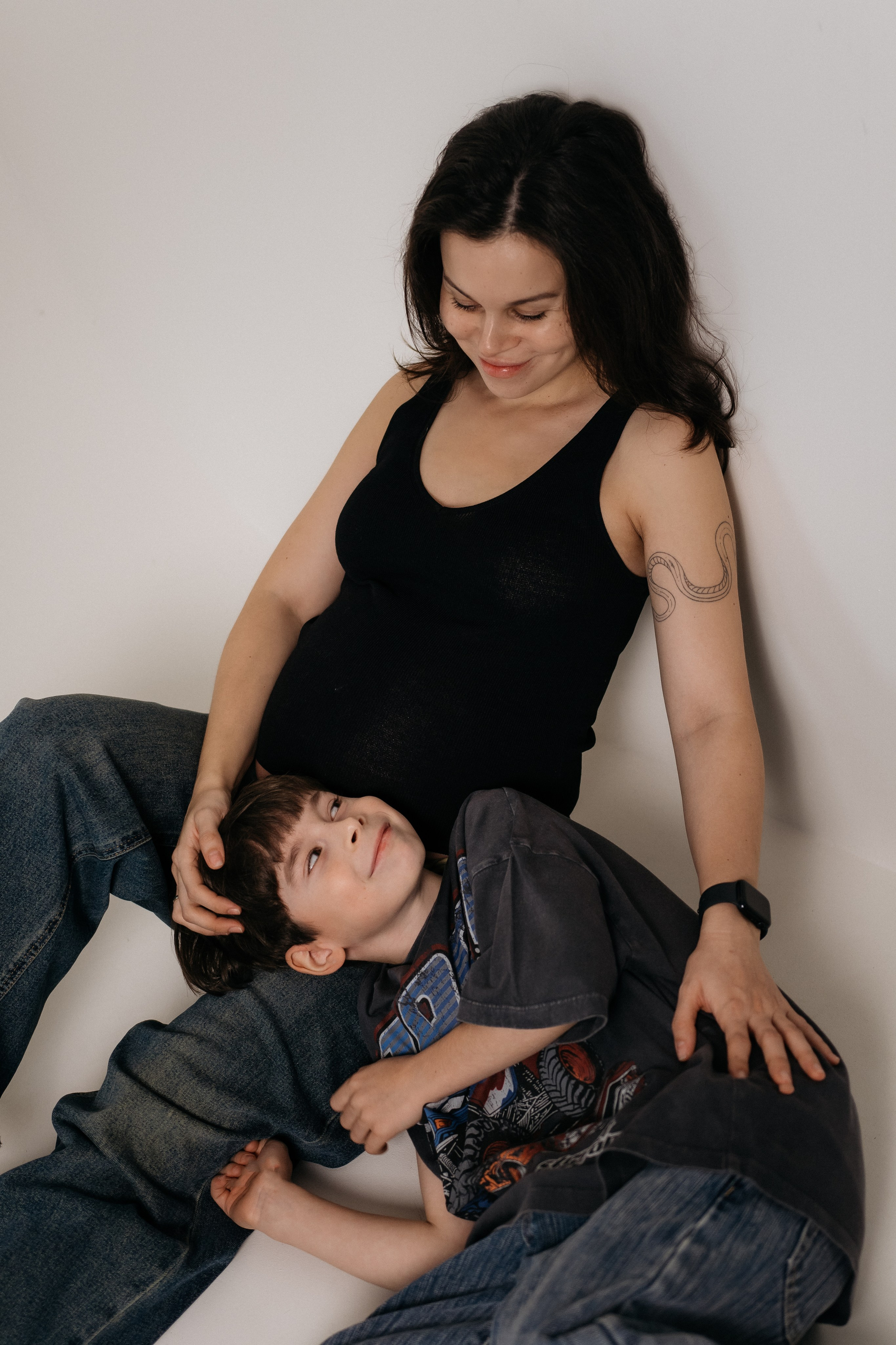 МАРК с мамой)