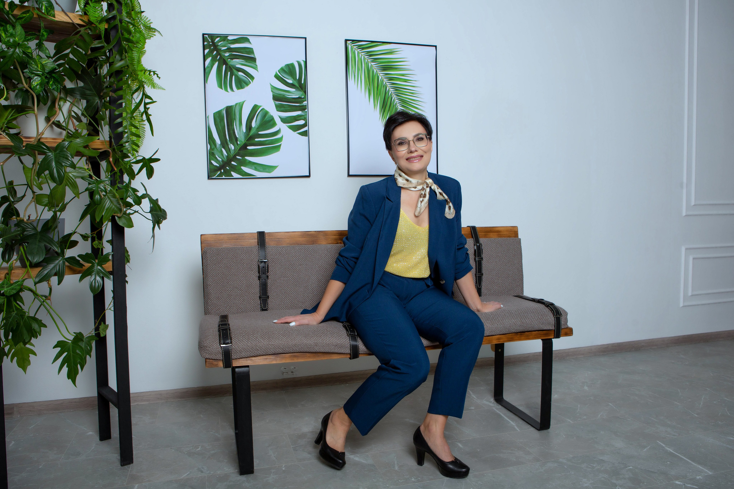 Контент съёмка для ведущей. Главная