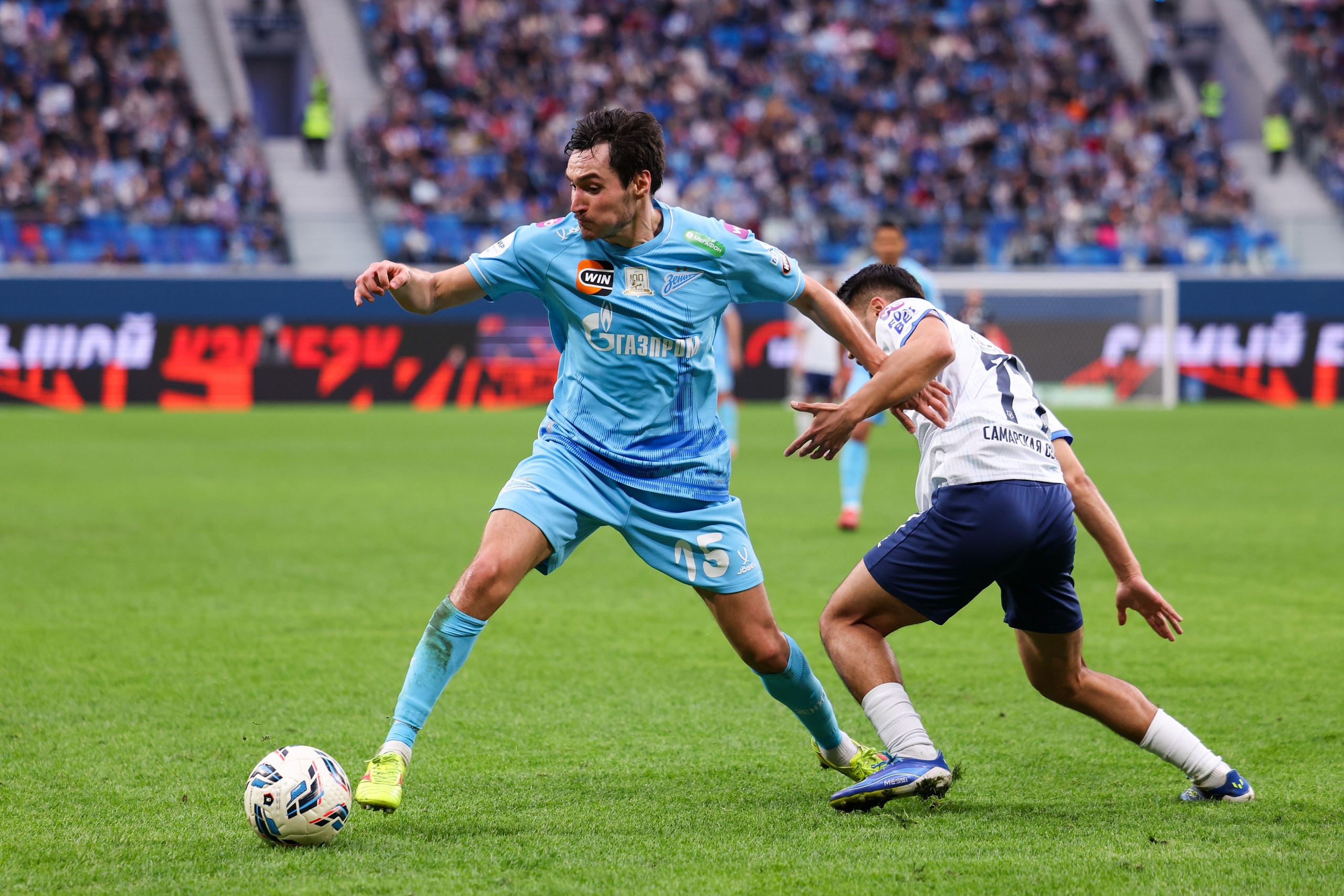 ФК «Зенит» — ФК «Крылья советов». Спортивный и репортажный фотограф Антон Тереханов