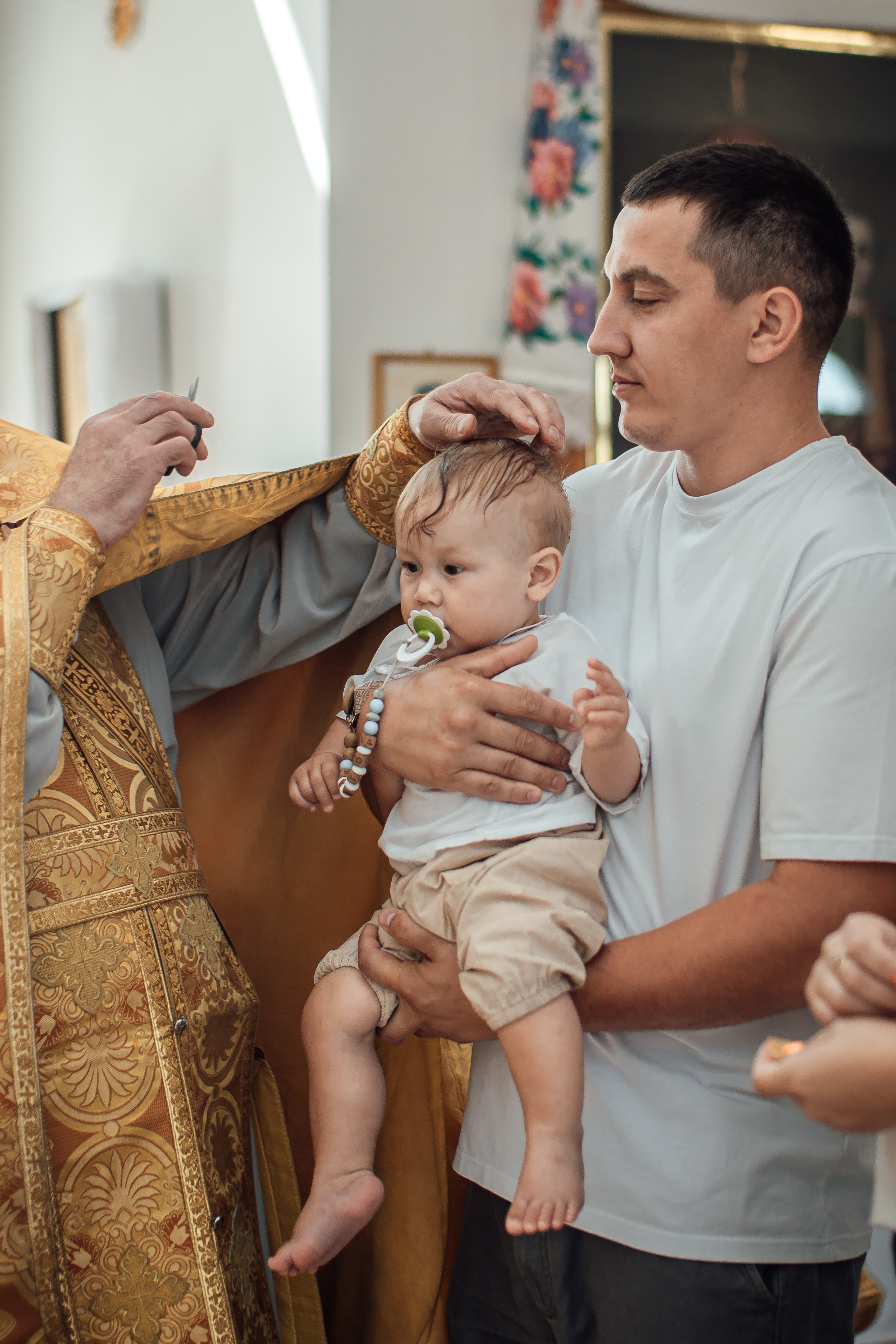 Таинство крещения. Фотограф Arina Elatova
