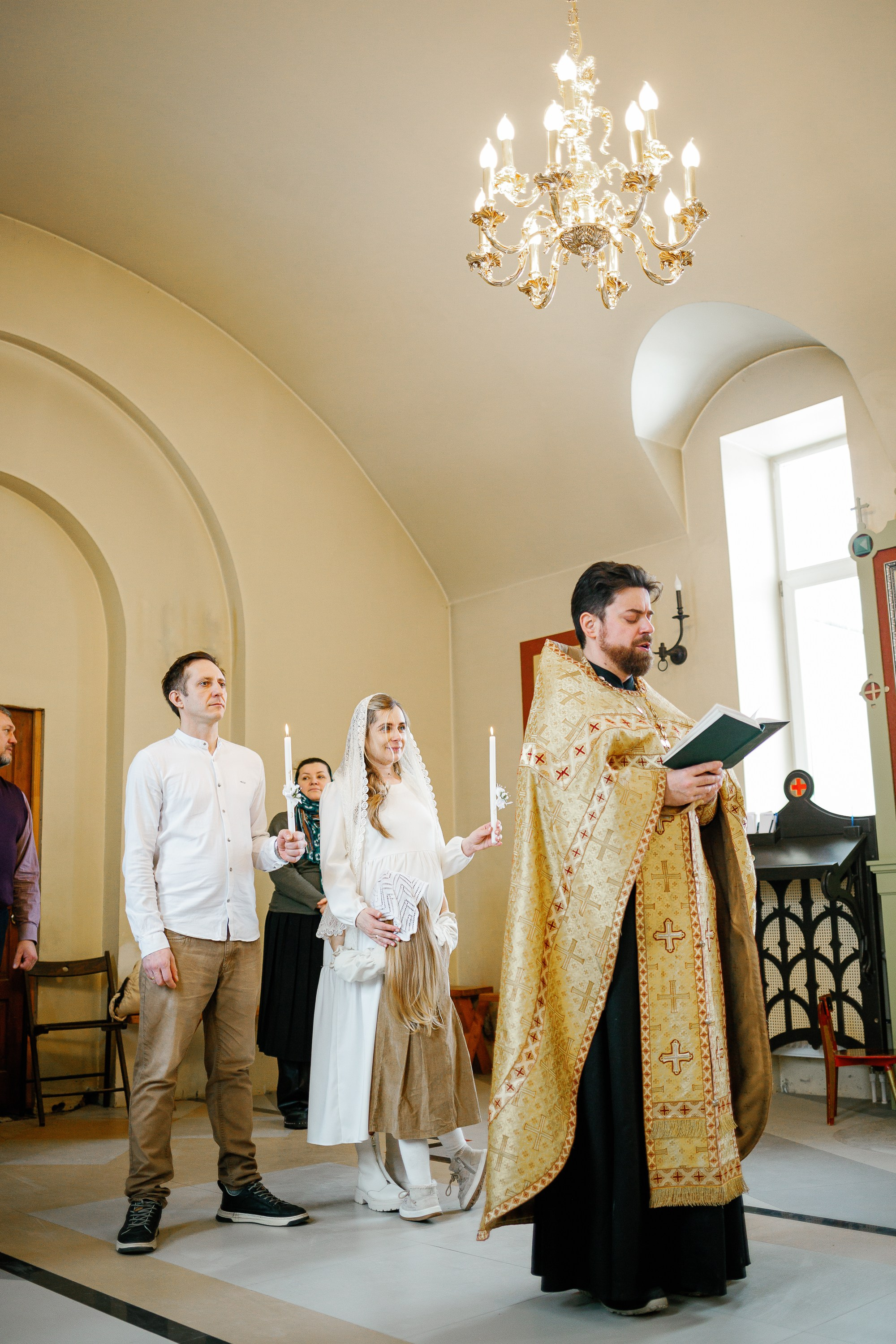 Венчание семейной пары