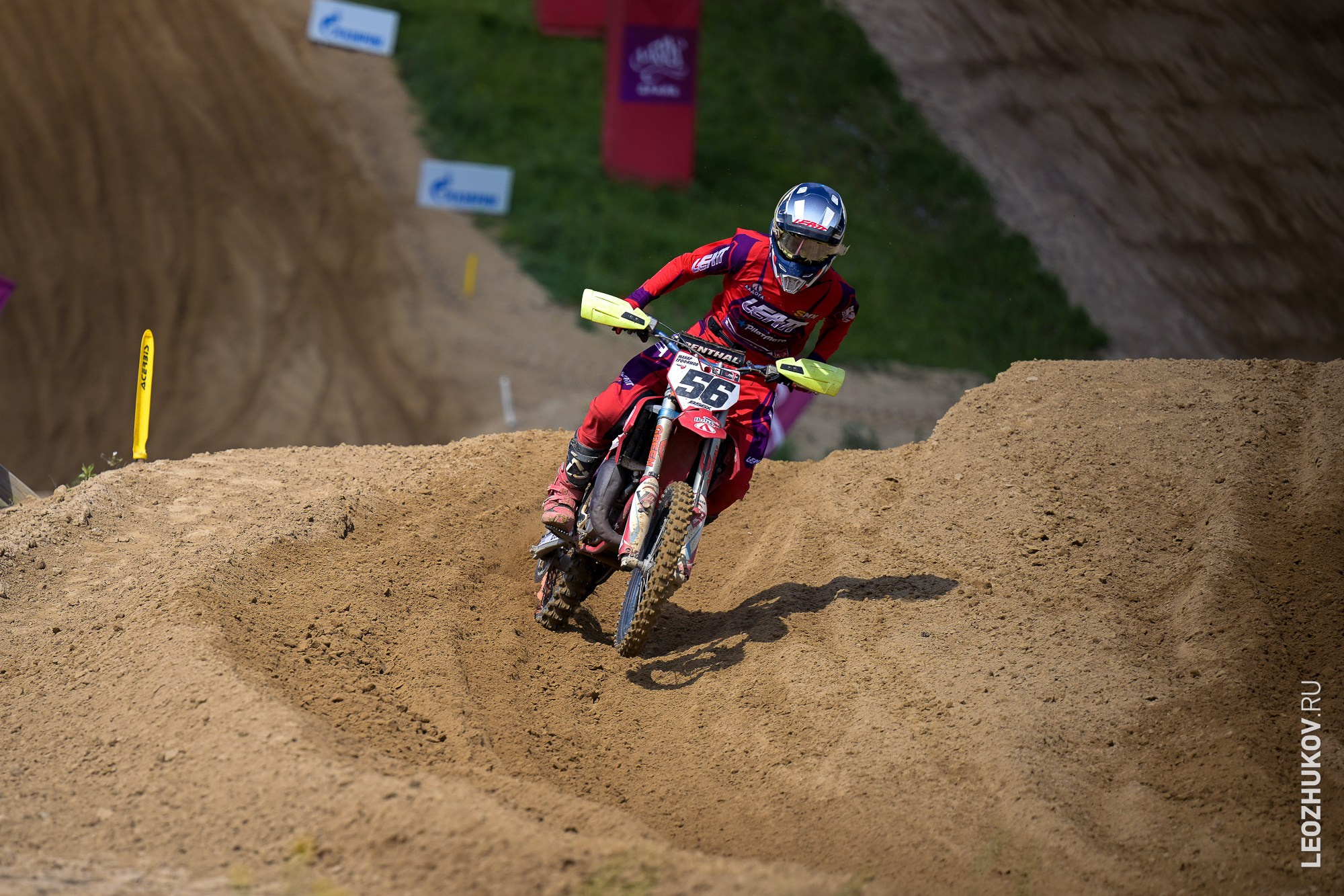 1 round of ММТ RGP russian motocross championships. Sports photographer Leonid Zhukov