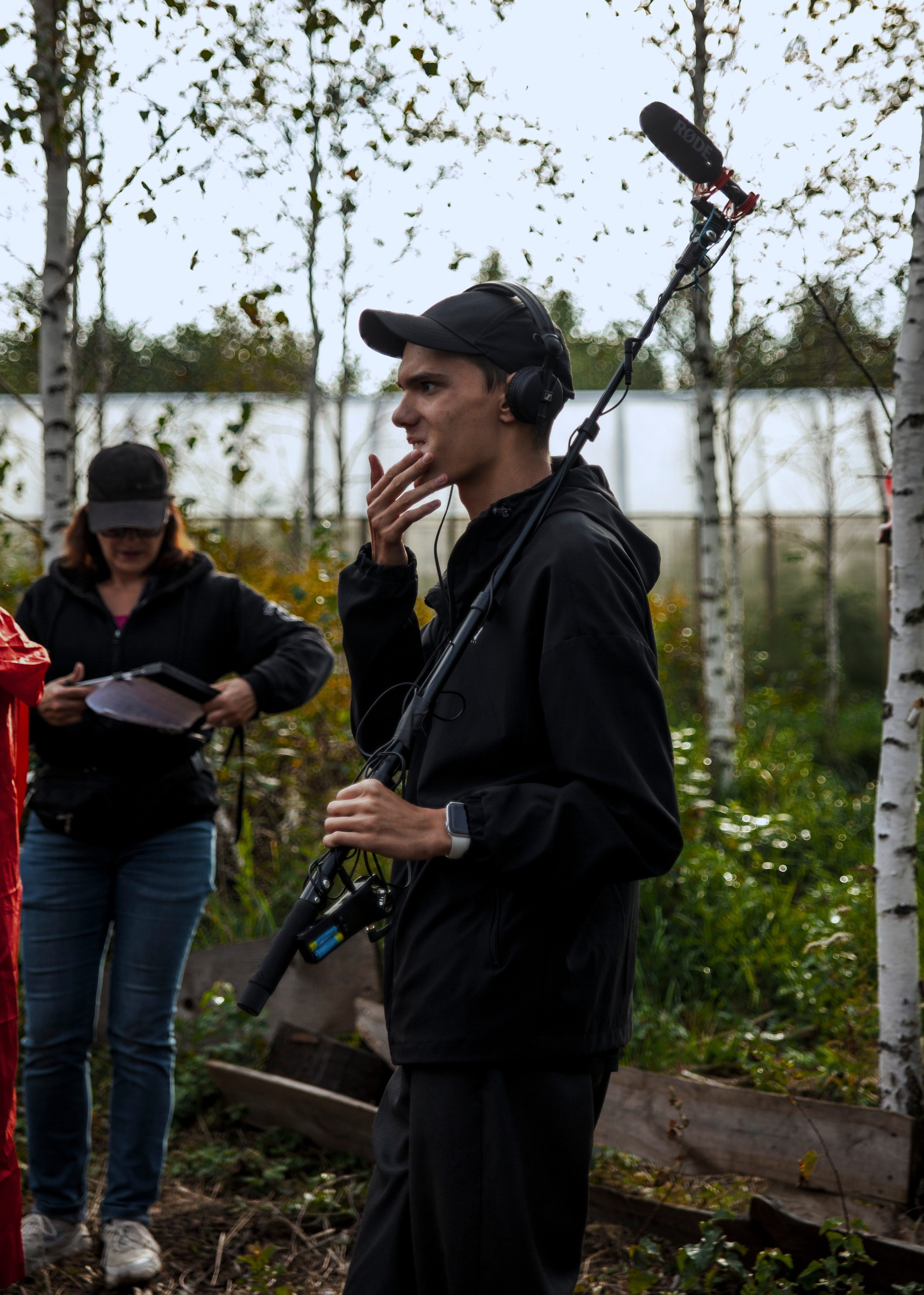 Backstage со съёмок фильма «Reverenсе». Портретный фотограф в Москве Дарья Цезария