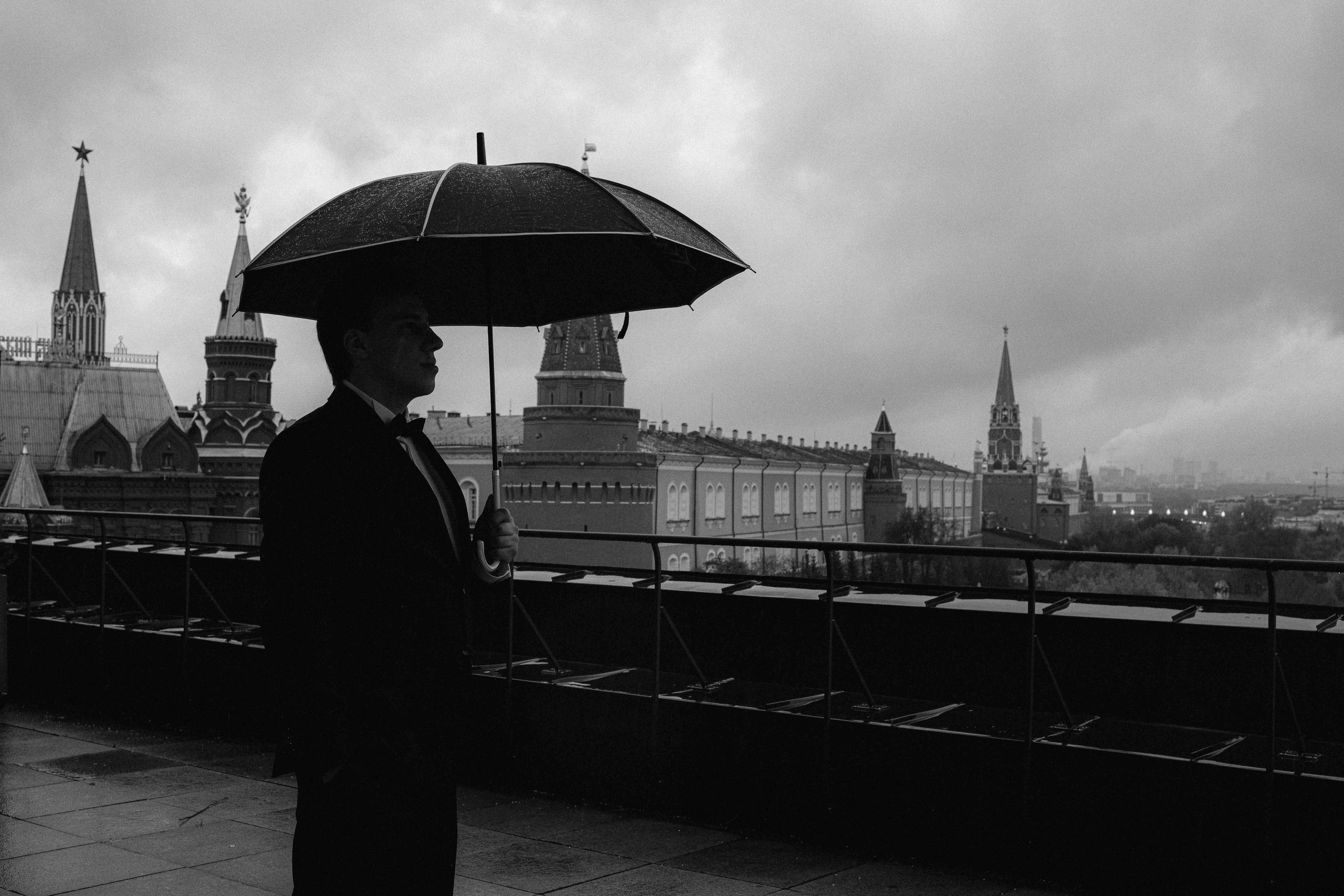One rainy day in Moscow…. Сентиментальная свадебная фотография