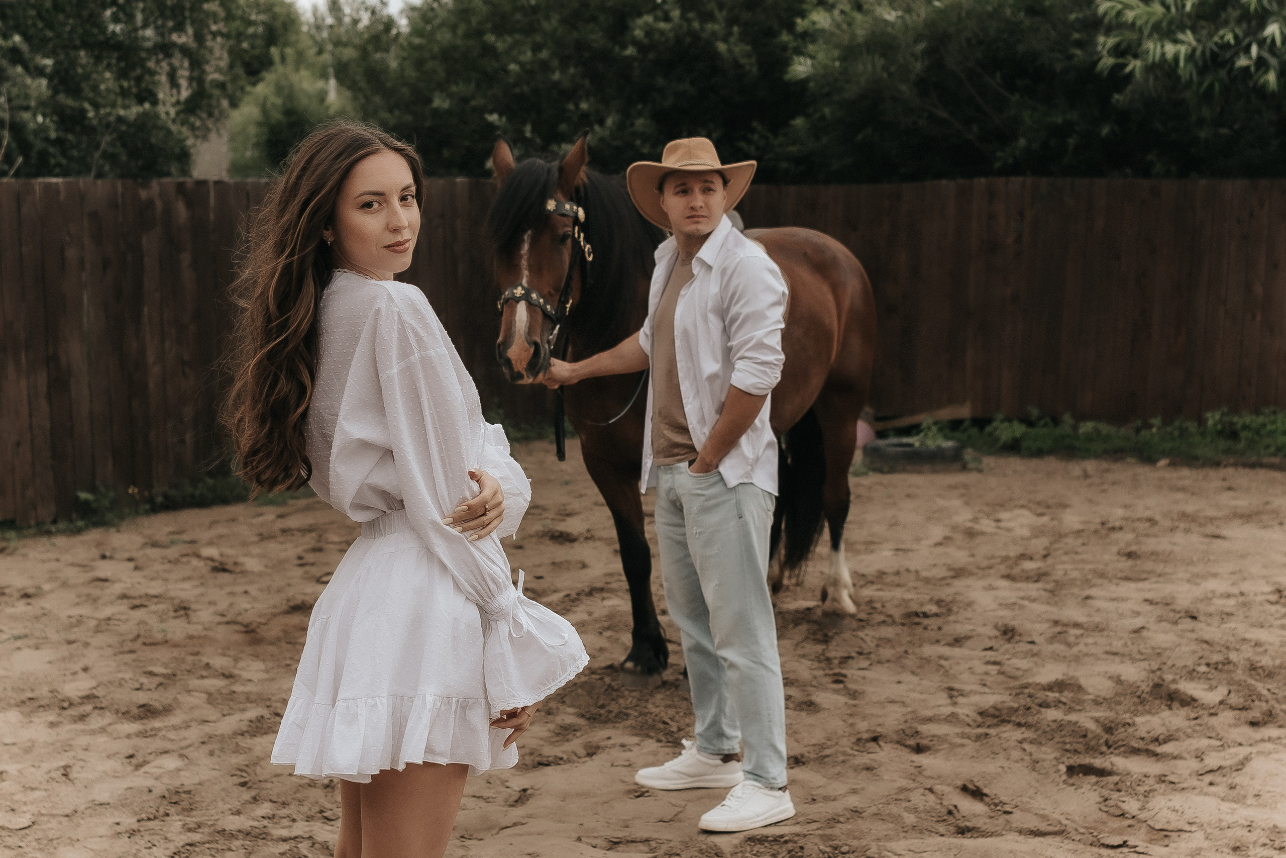 Love Story с лошадьми. Свадебный фотограф Пермь