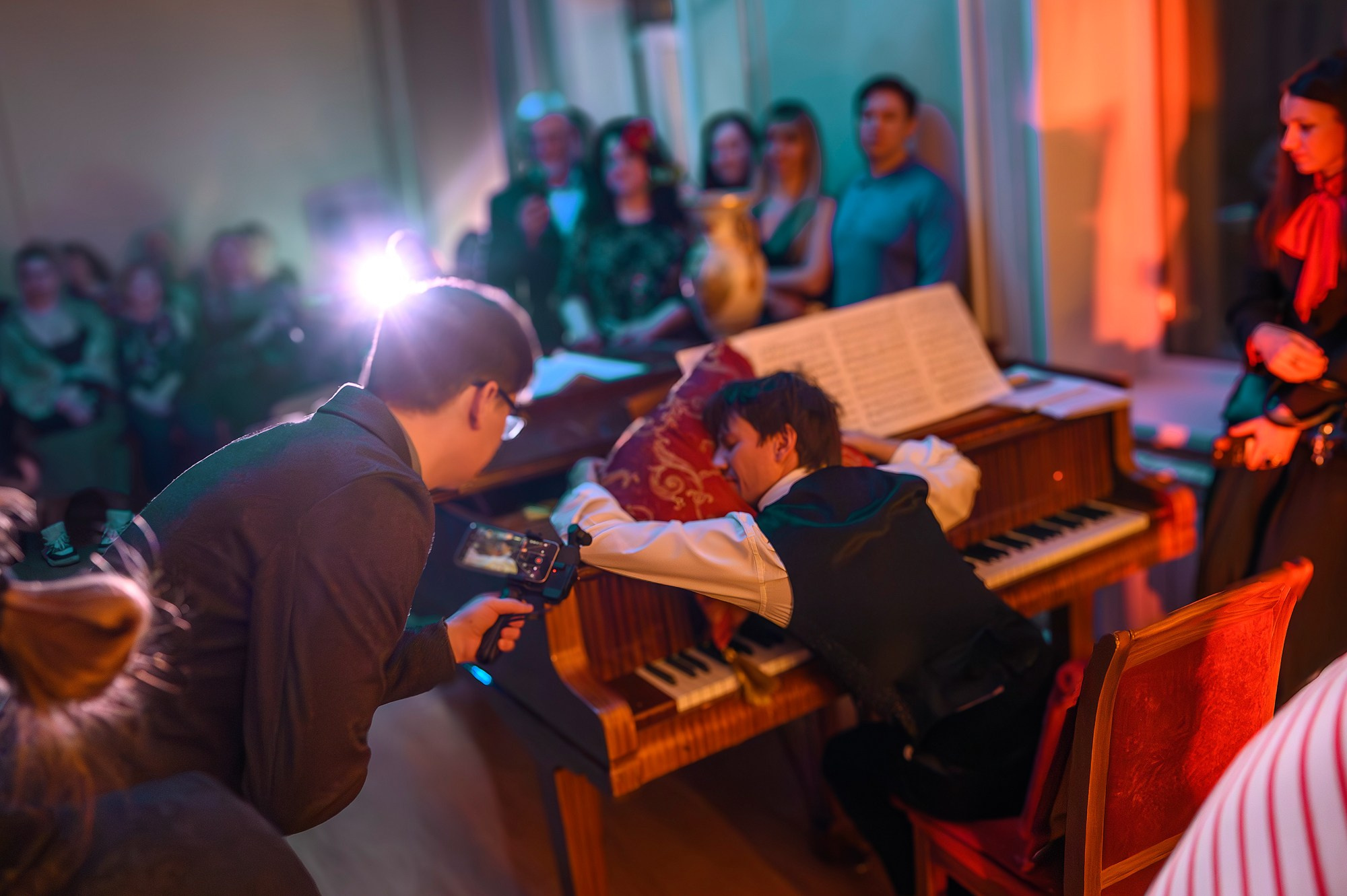 Репортажная съемка мероприятия «Ночь театров» в Московском театре оперетты. 2025. Фотограф Анна Мельникова | Москва