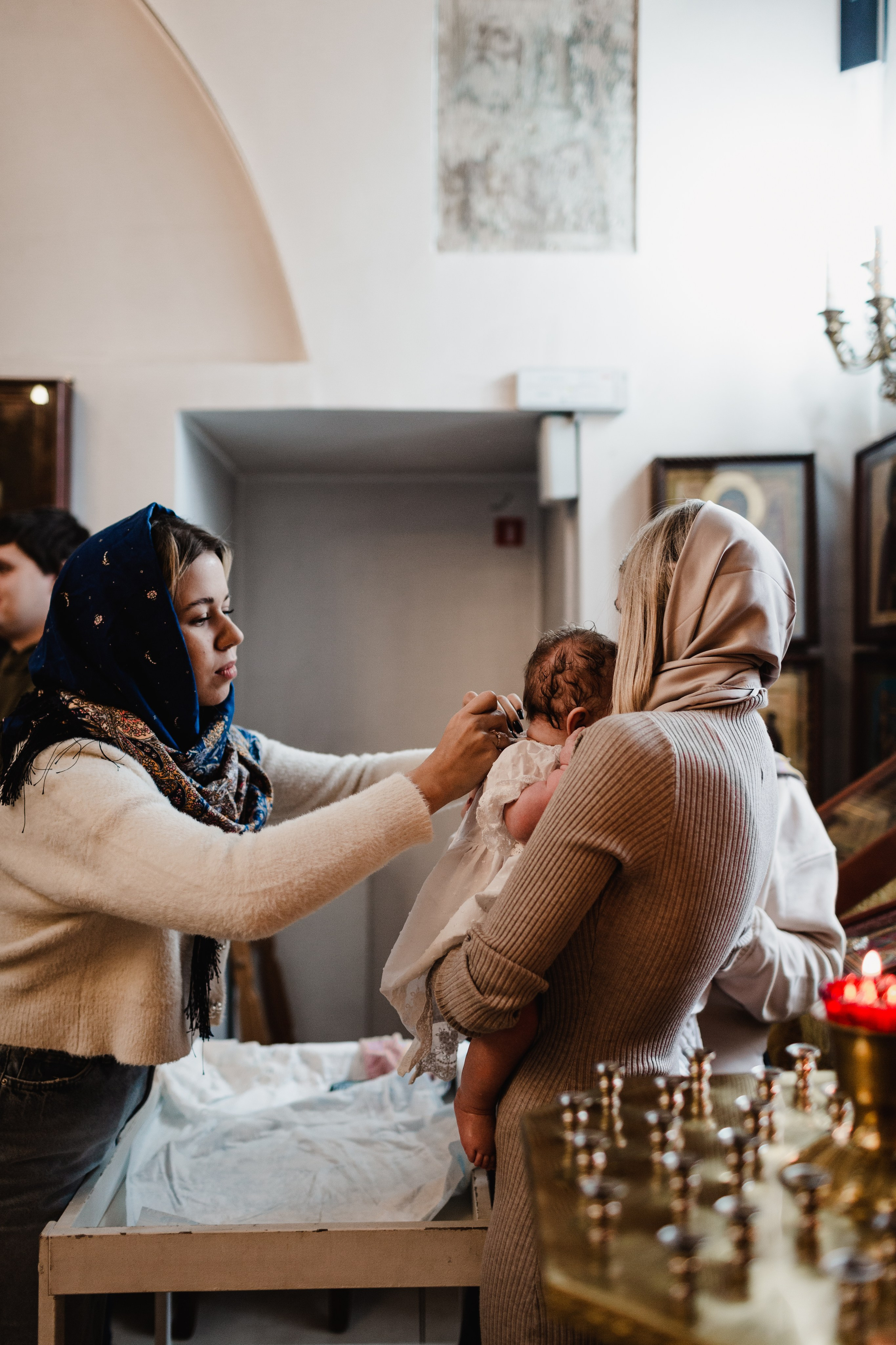 Таинство крещения. Фотограф и видеограф Мария Банщикова, Солнечногорск, Москва