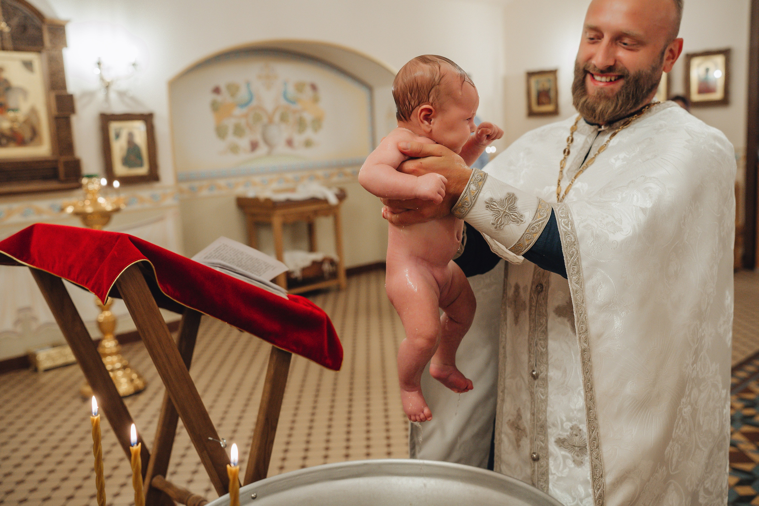 Крещение Ксении. Свадебный и семейный фотограф Пушкин Царское Село СПБ Питер Санкт-Петербург и Рязань Ольга Козлова