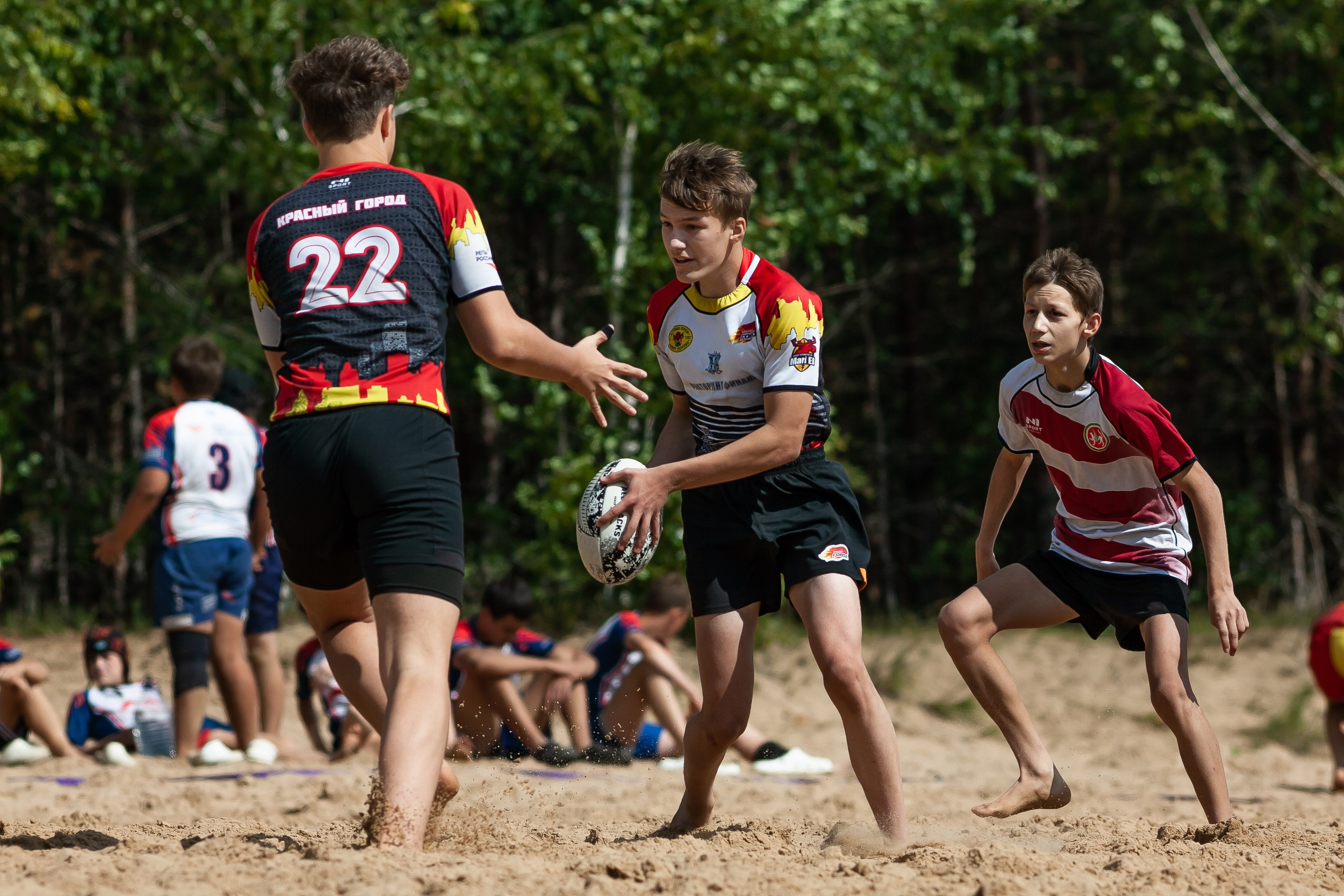 «Кубок «Молота» по пляжному Регби. Фотография
