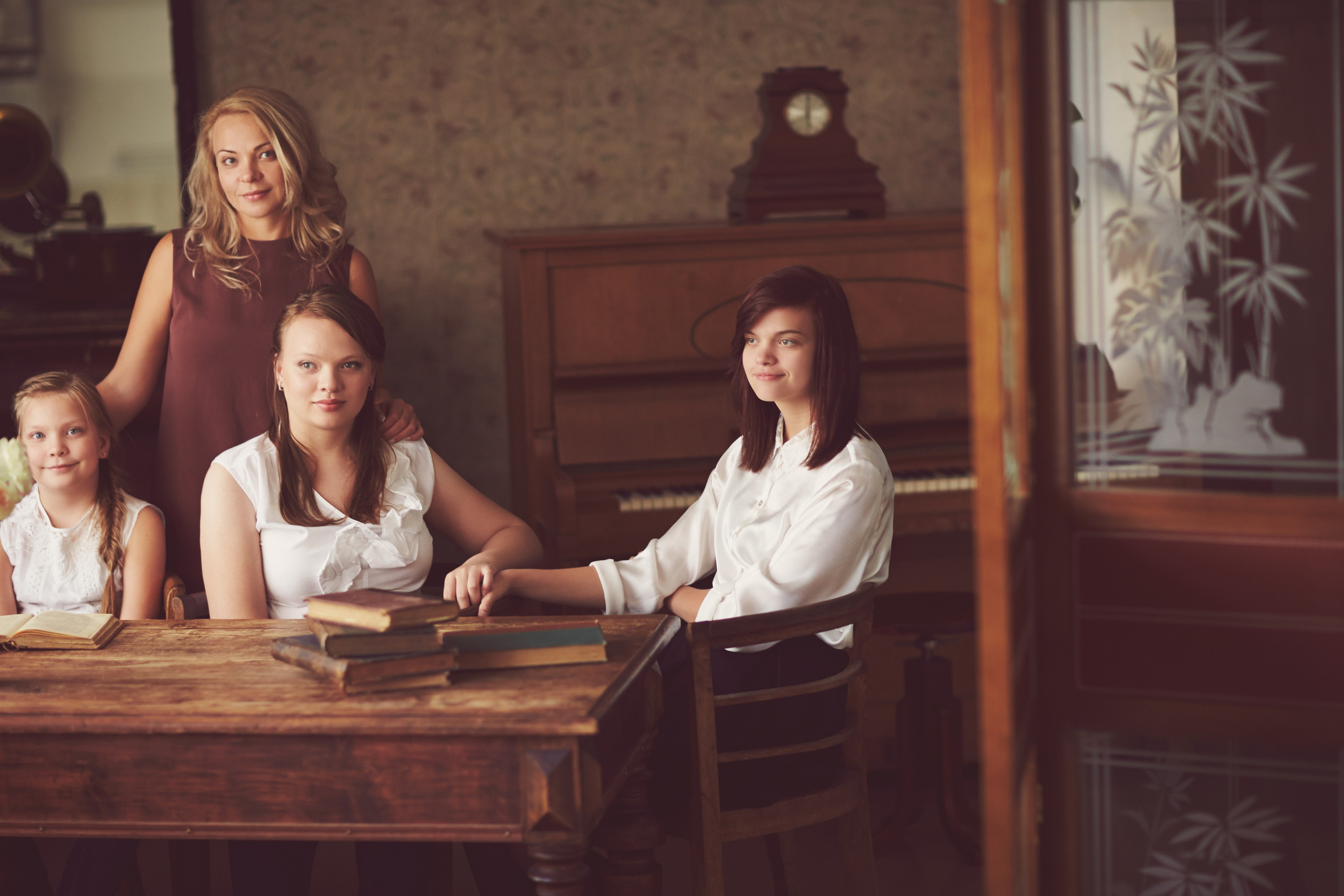 Катя и семья. Интерьерный и портретный фотограф в Москве Анна Моногарова