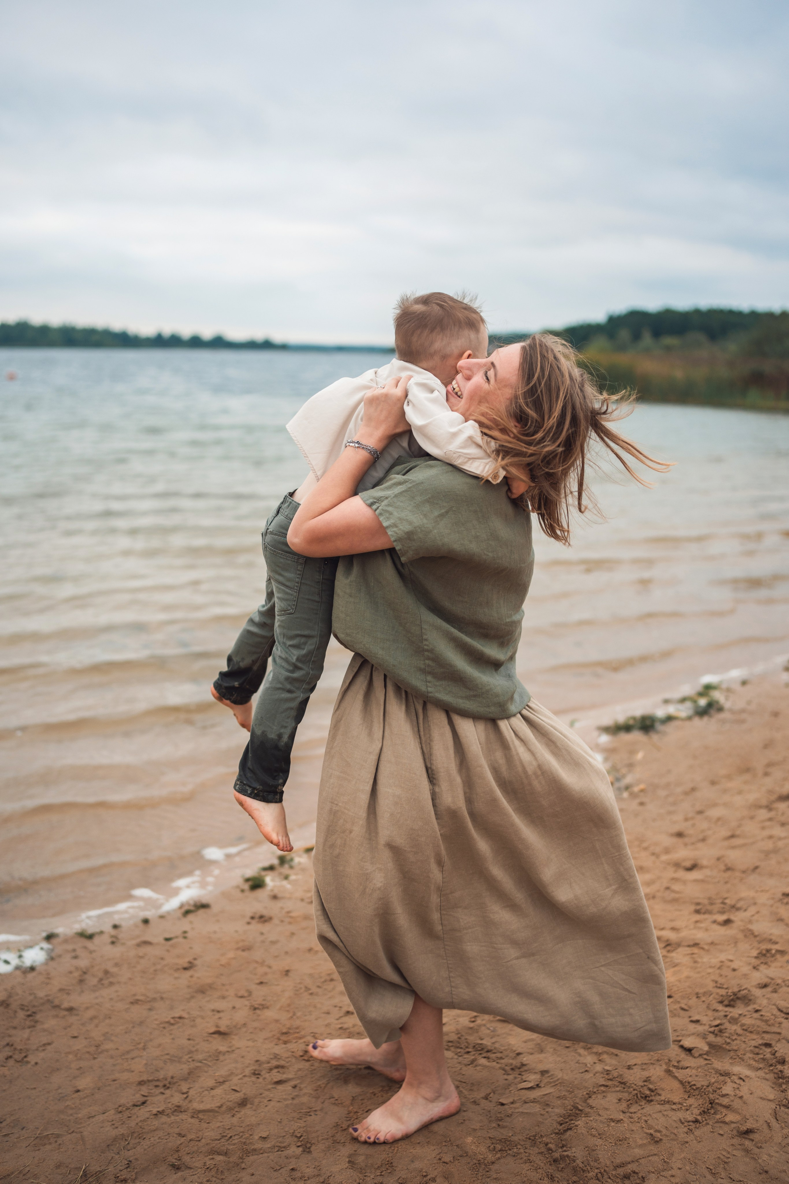 ОЗЕРО. Семья Натальи. Фотограф Марта Козел. Гродно, Беларусь