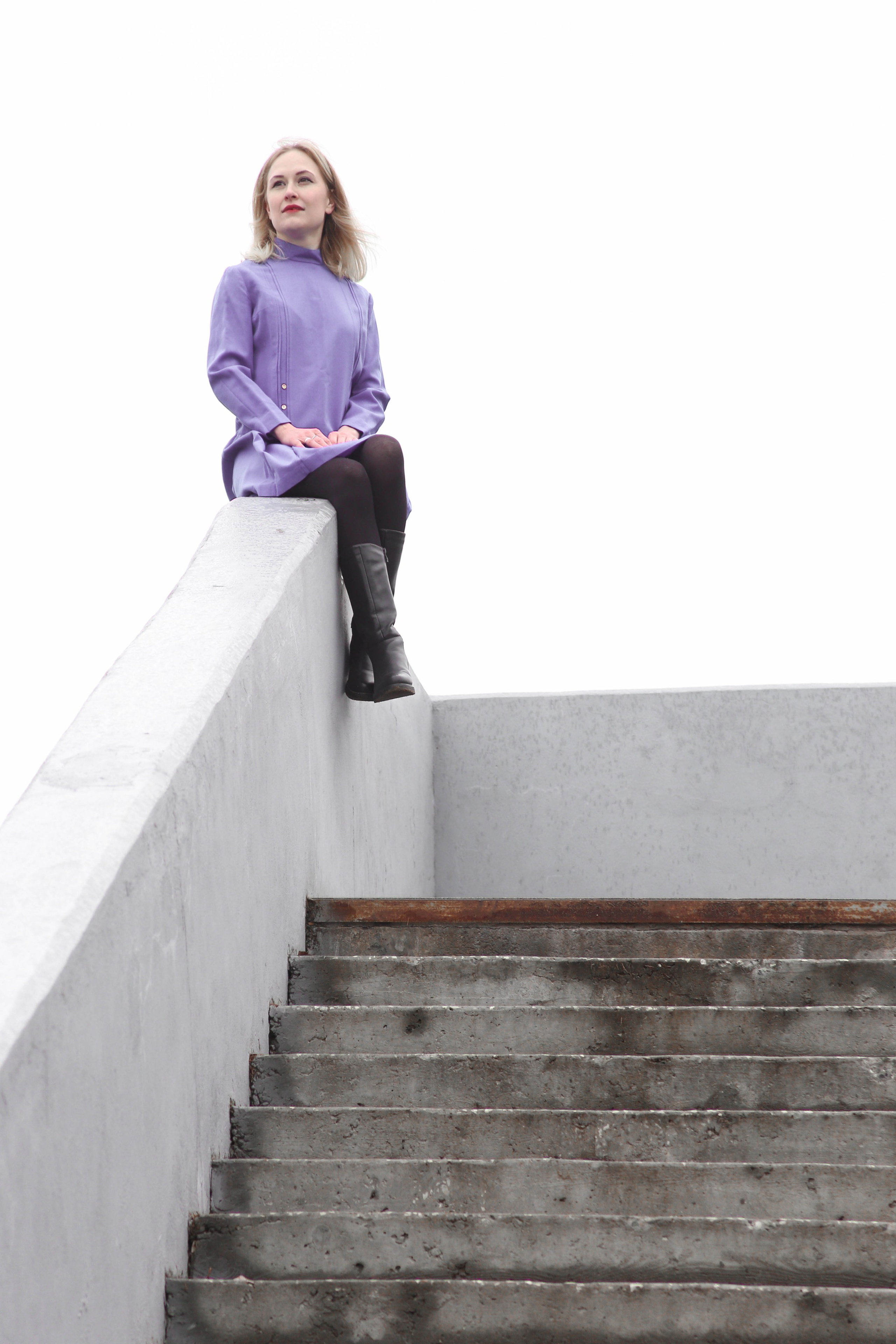 Маша на набережной. Часть 2. Фотограф Пермь. Фотосессия в фотостудии Перми и на свежем воздухе