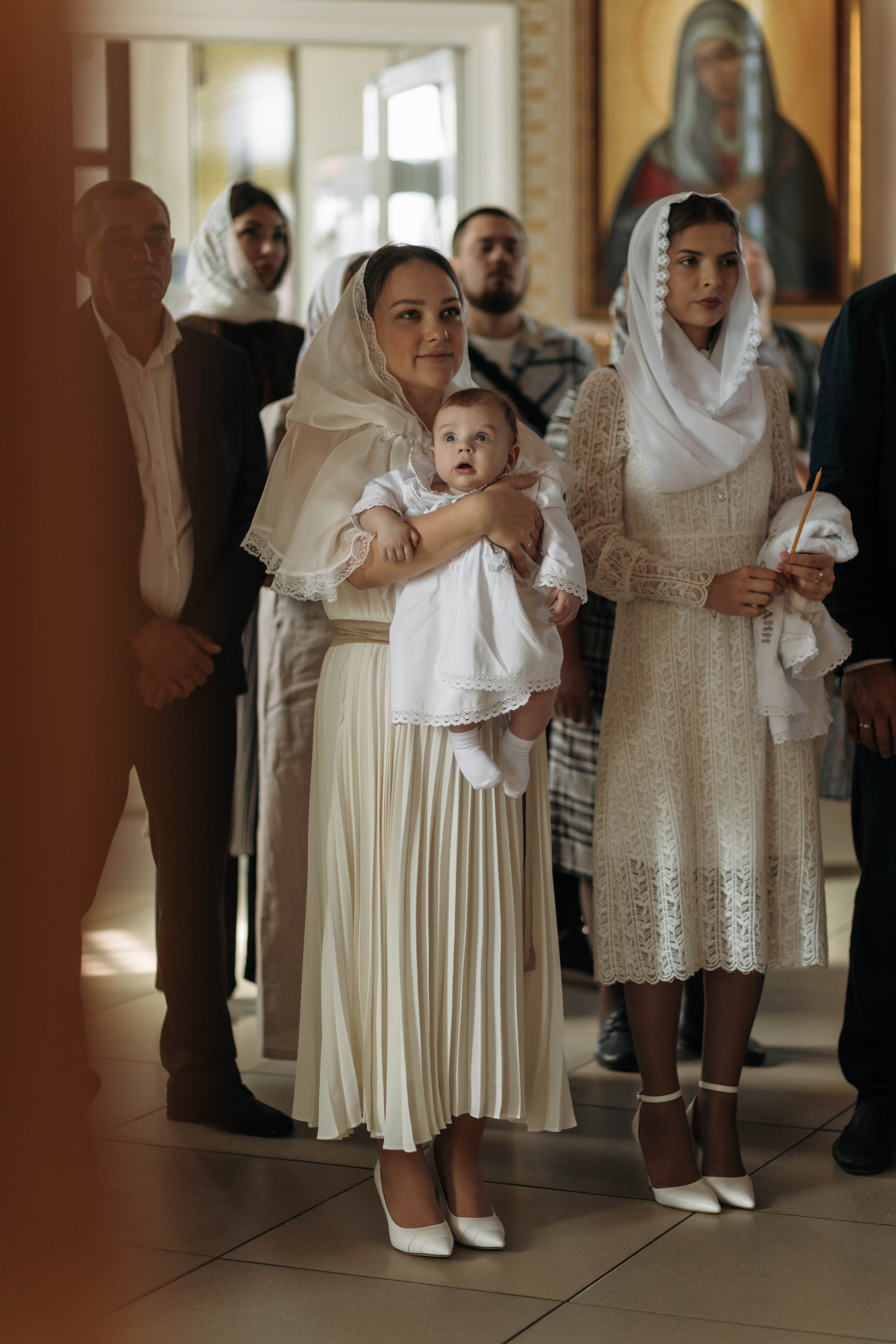 Таинство Крещения Савелия. Фотограф Сальск Катерина