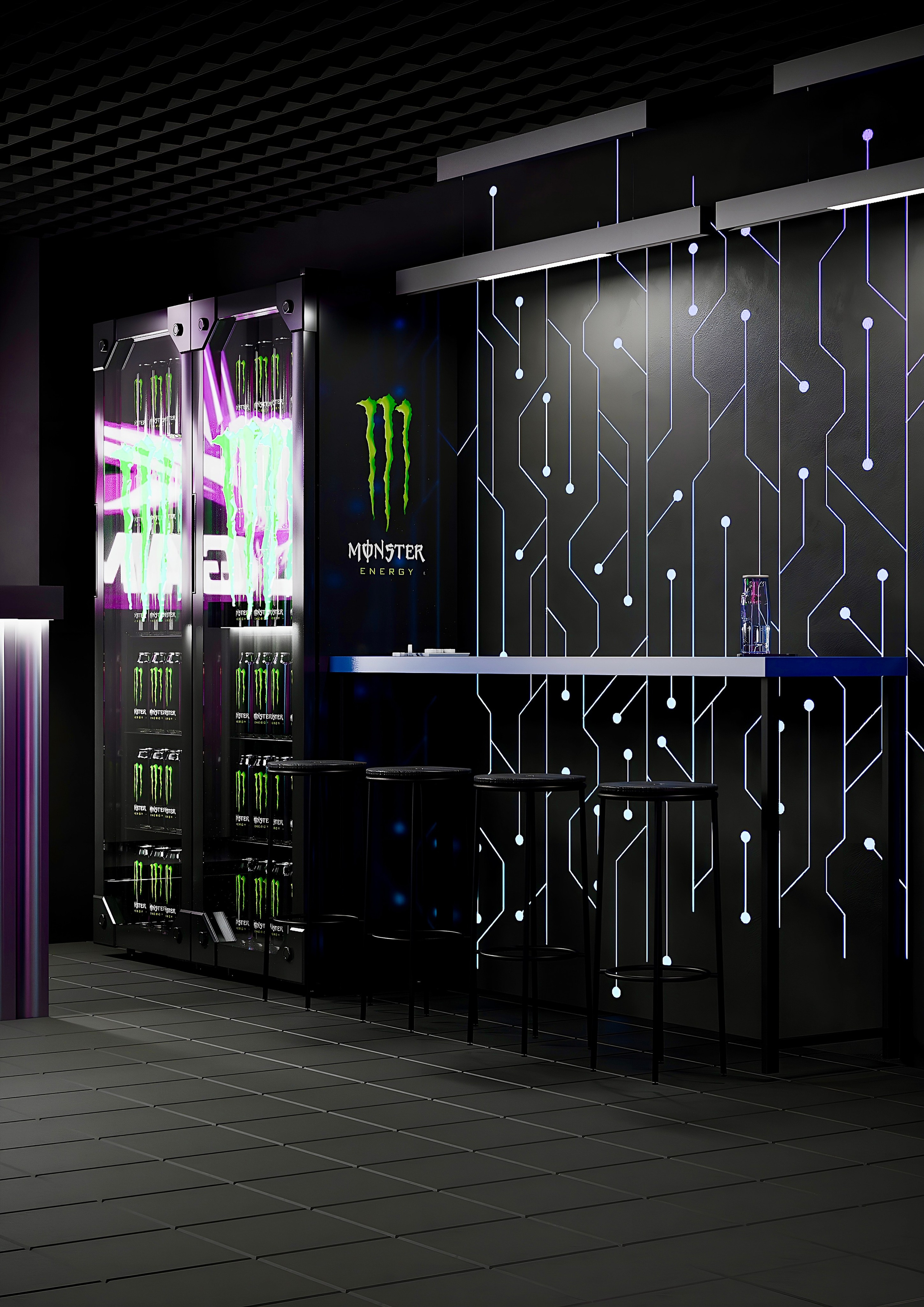 Компьютерный клуб «Soul Game» г. Санкт-Петербург. Батракова Наталья дизайнер интерьеров Санкт-Петербург Москва Архангель