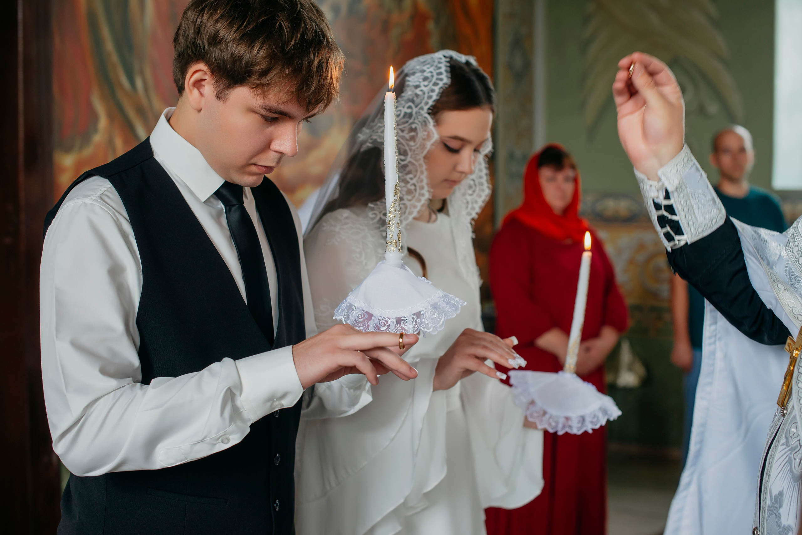 Таинство венчания. Фотограф Дарья Семина