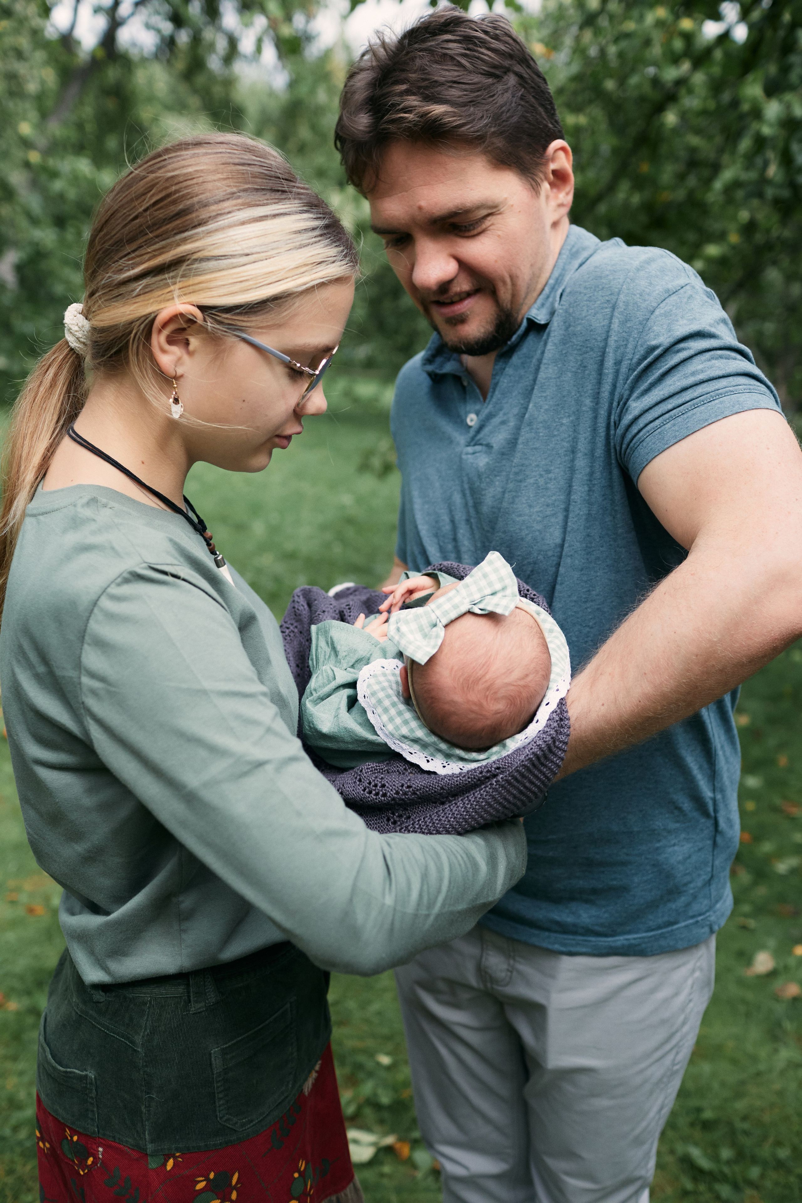 Раушенбахи, Русановы, Мироновы. Фотограф Анастасия Губернаторова