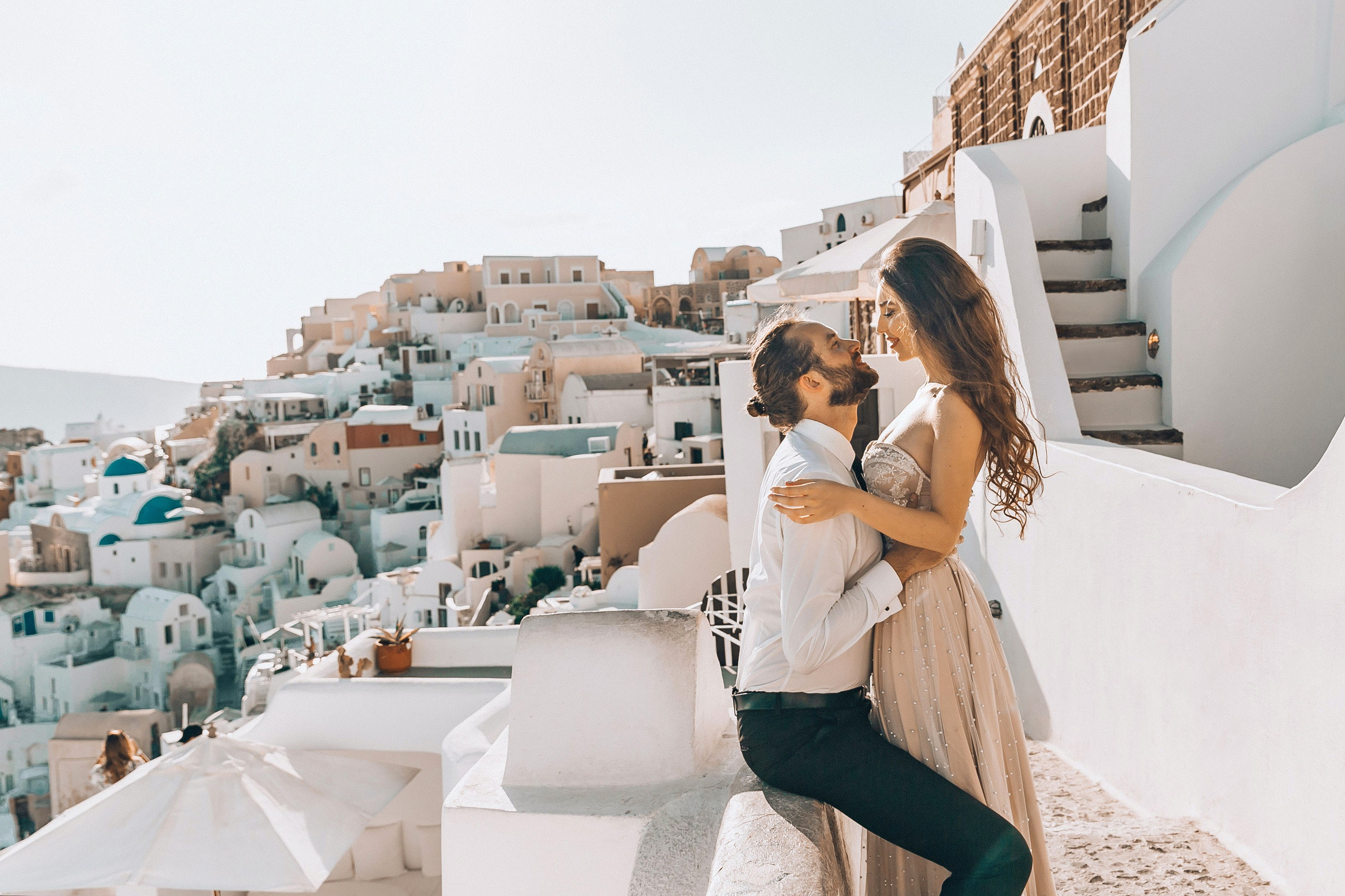 Свадьба на Санторини. Фотограф и видеограф Анна Домашенко
