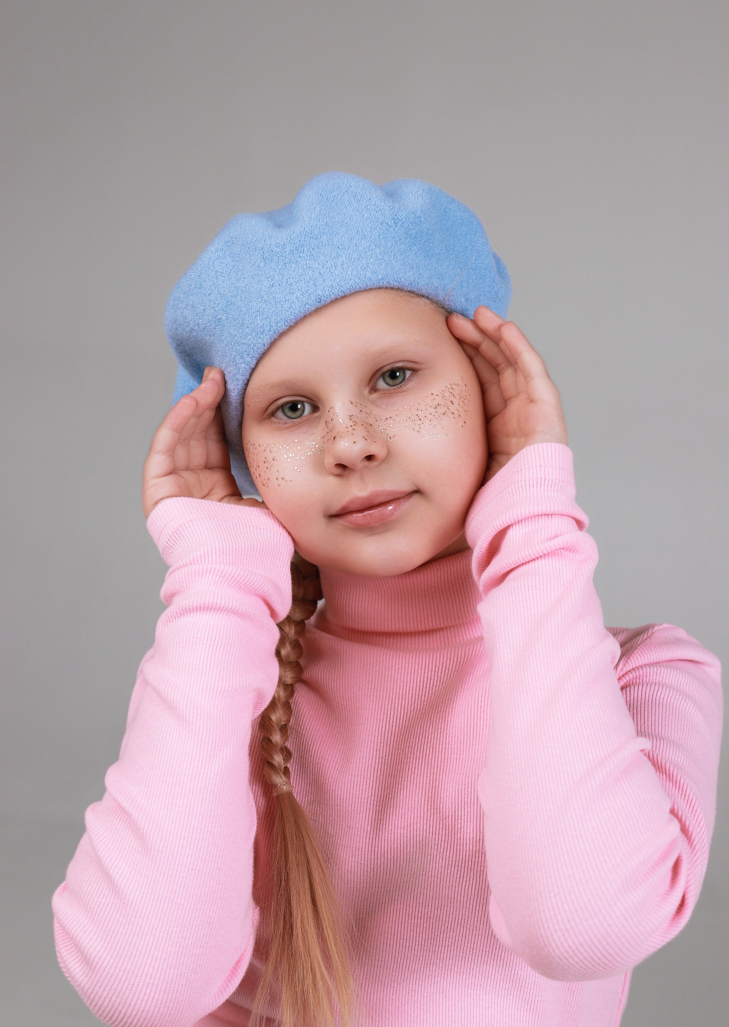 Сьемка на циклорамме. Фотограф Юлия Мальцева