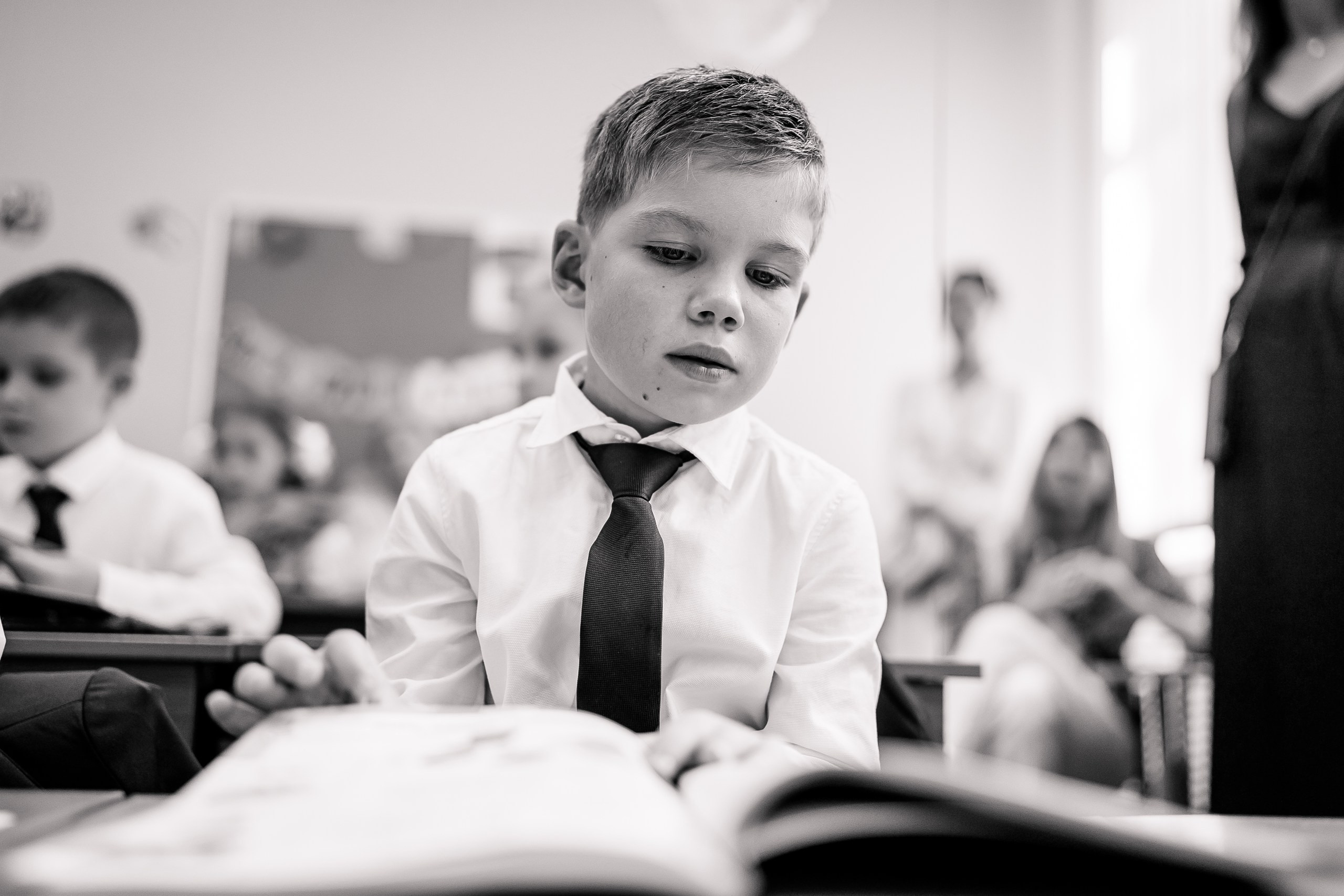 Фотосессия первоклашек в московской школе. Семейный фотограф в Москве Ирина Жур