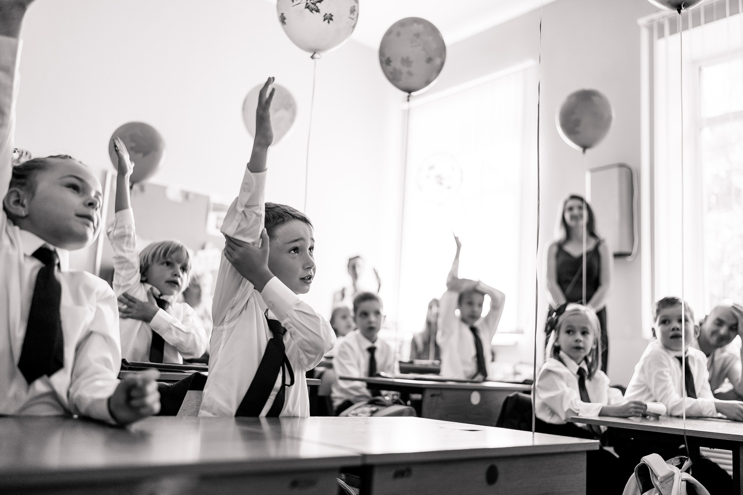Фотосессия первоклашек в московской школе. Семейный фотограф в Москве Ирина Жур