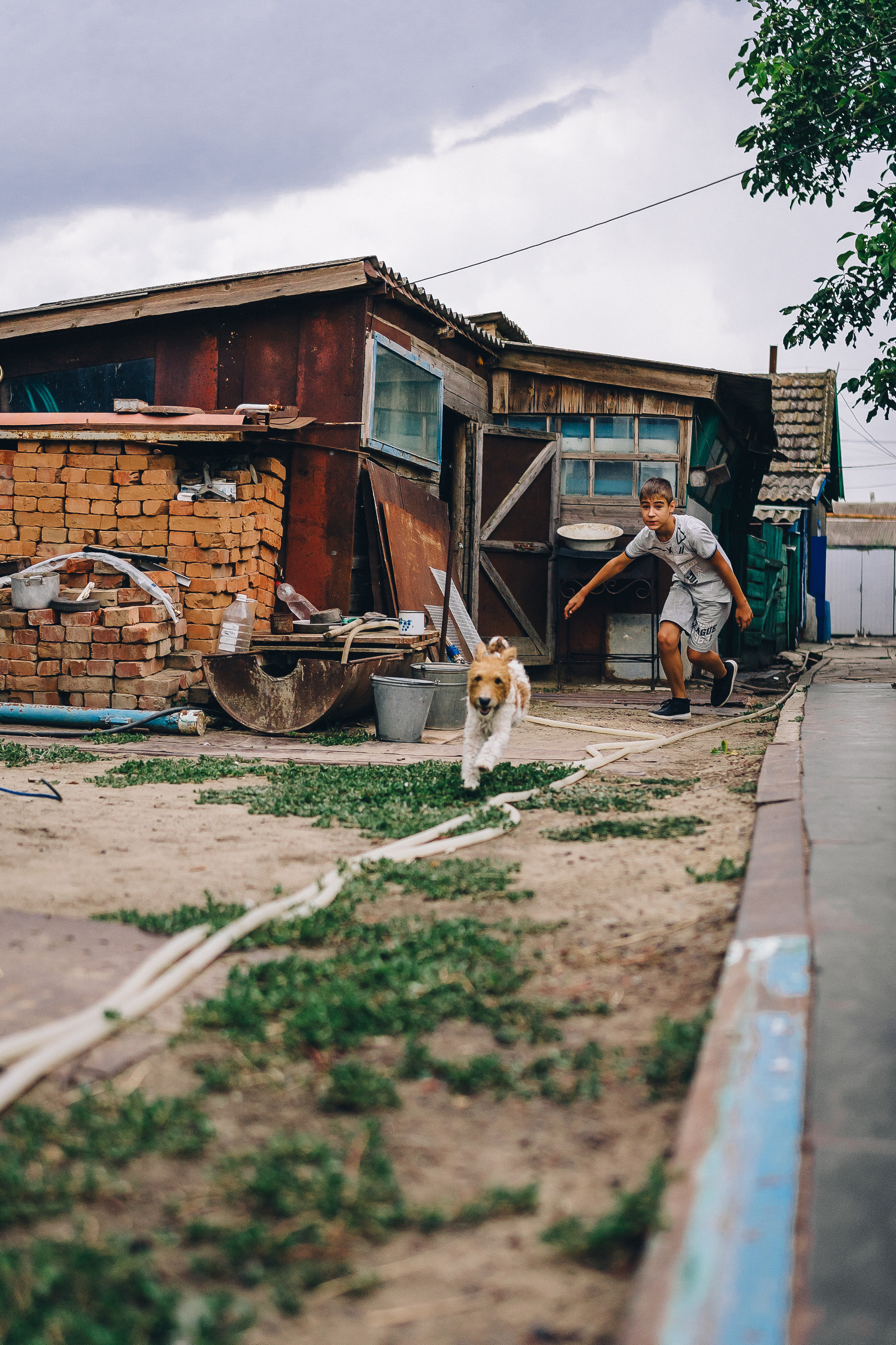 Каникулы в деревне. Семейный фотограф в Москве Ирина Жур