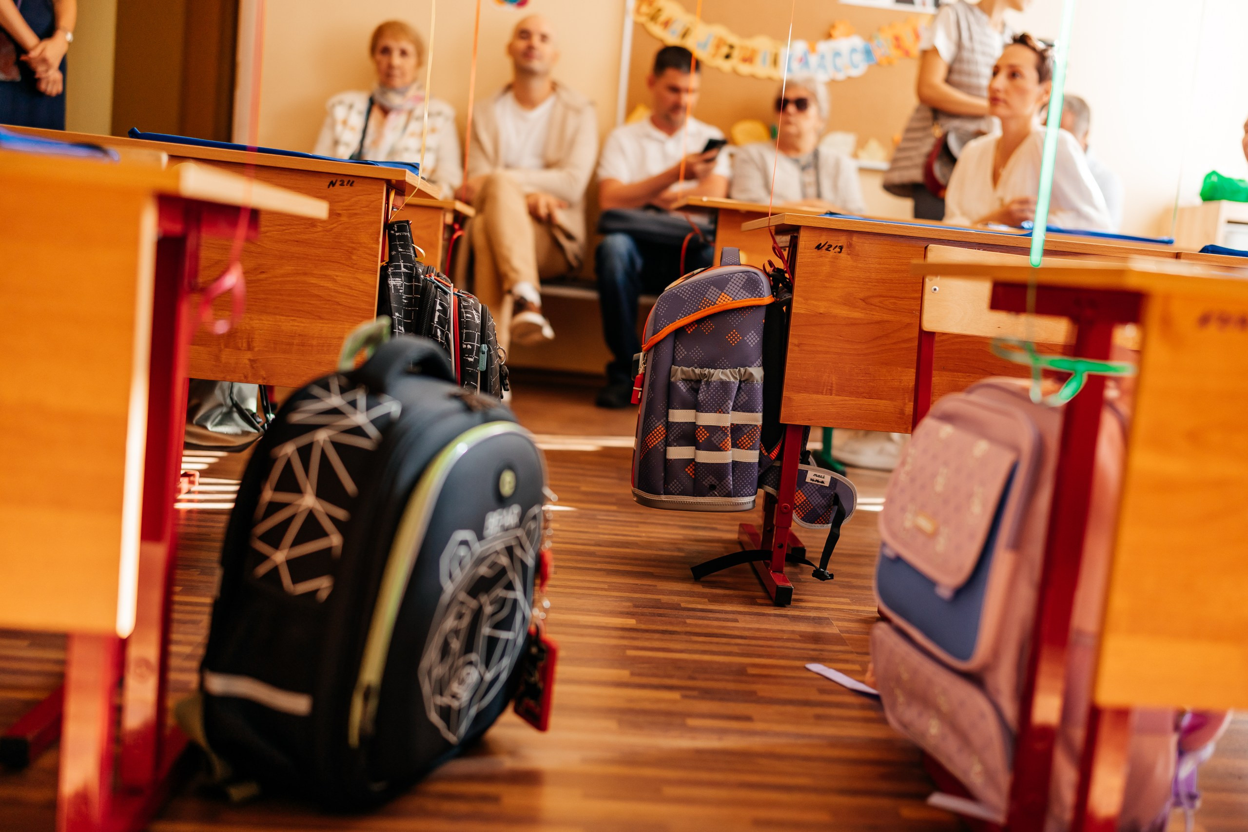 Фотосессия первоклашек в московской школе. Семейный фотограф в Москве Ирина Жур