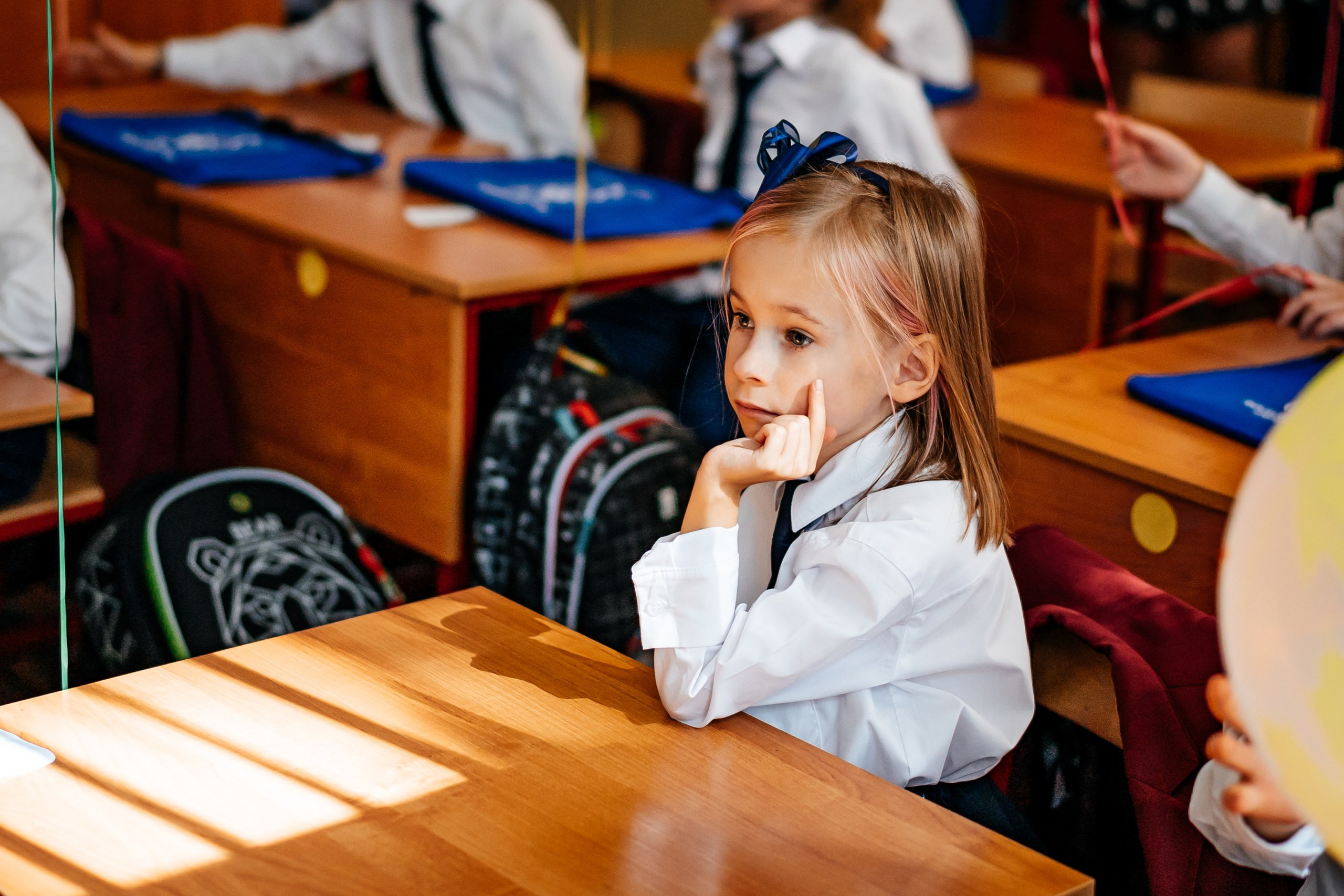 Фотосессия первоклашек в московской школе. Семейный фотограф в Москве Ирина Жур