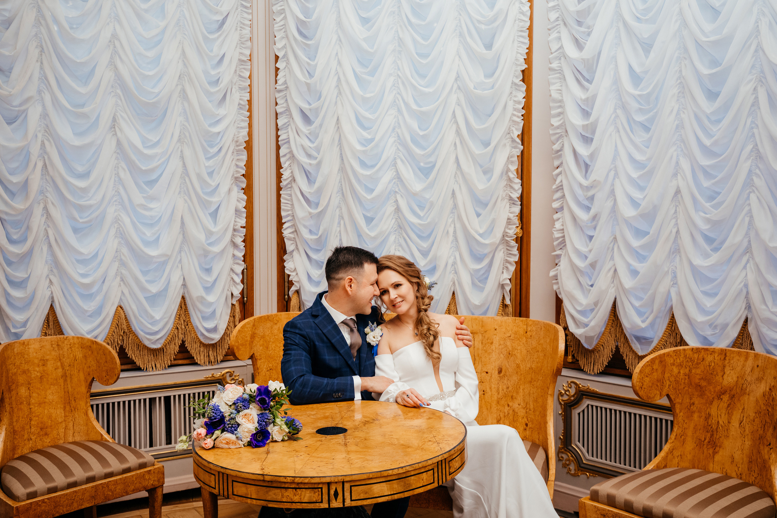 Романтика зимнего Питера. Свадебный и семейный фотограф в Москве Анастасия Карасева