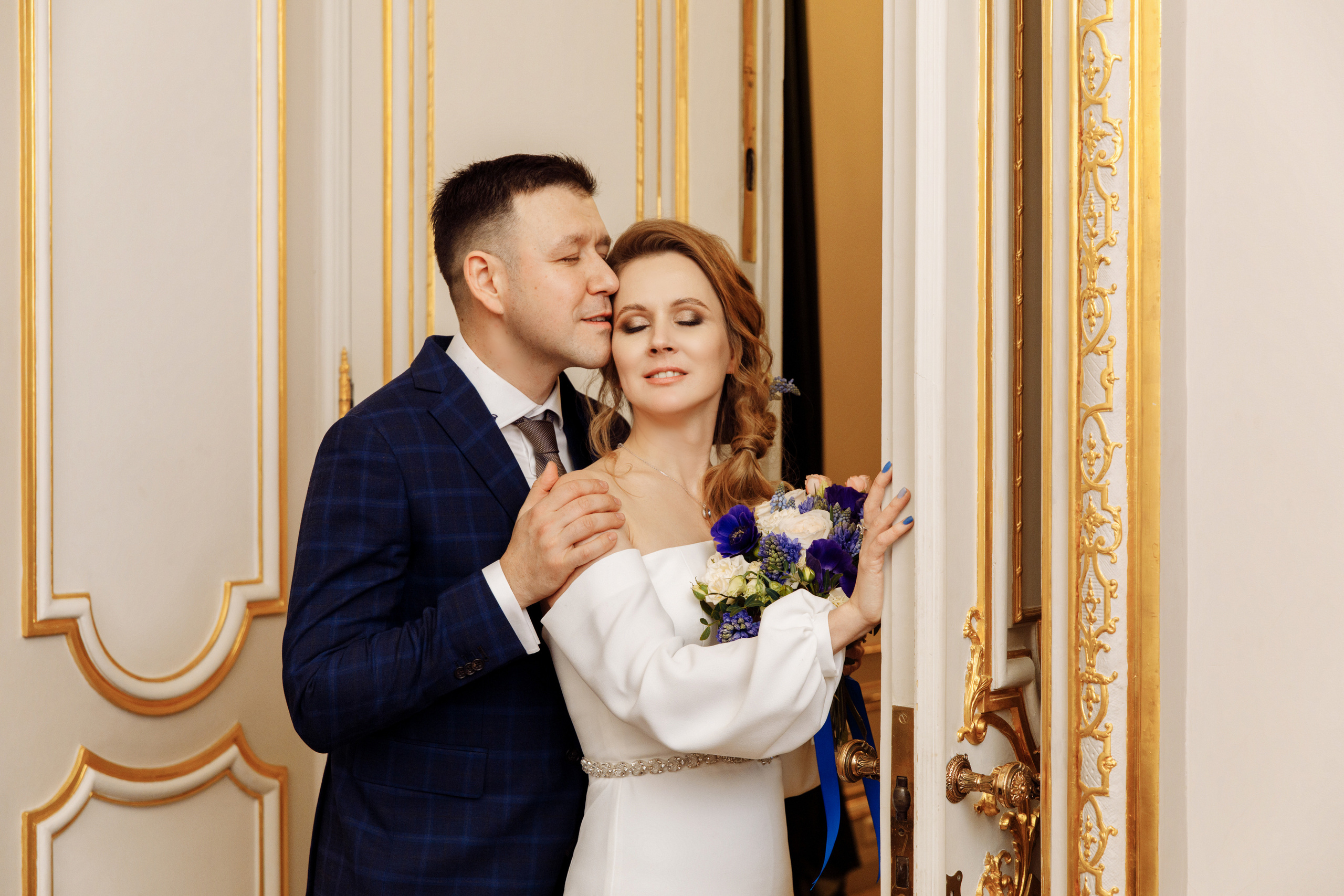 Романтика зимнего Питера. Свадебный и семейный фотограф в Москве Анастасия Карасева