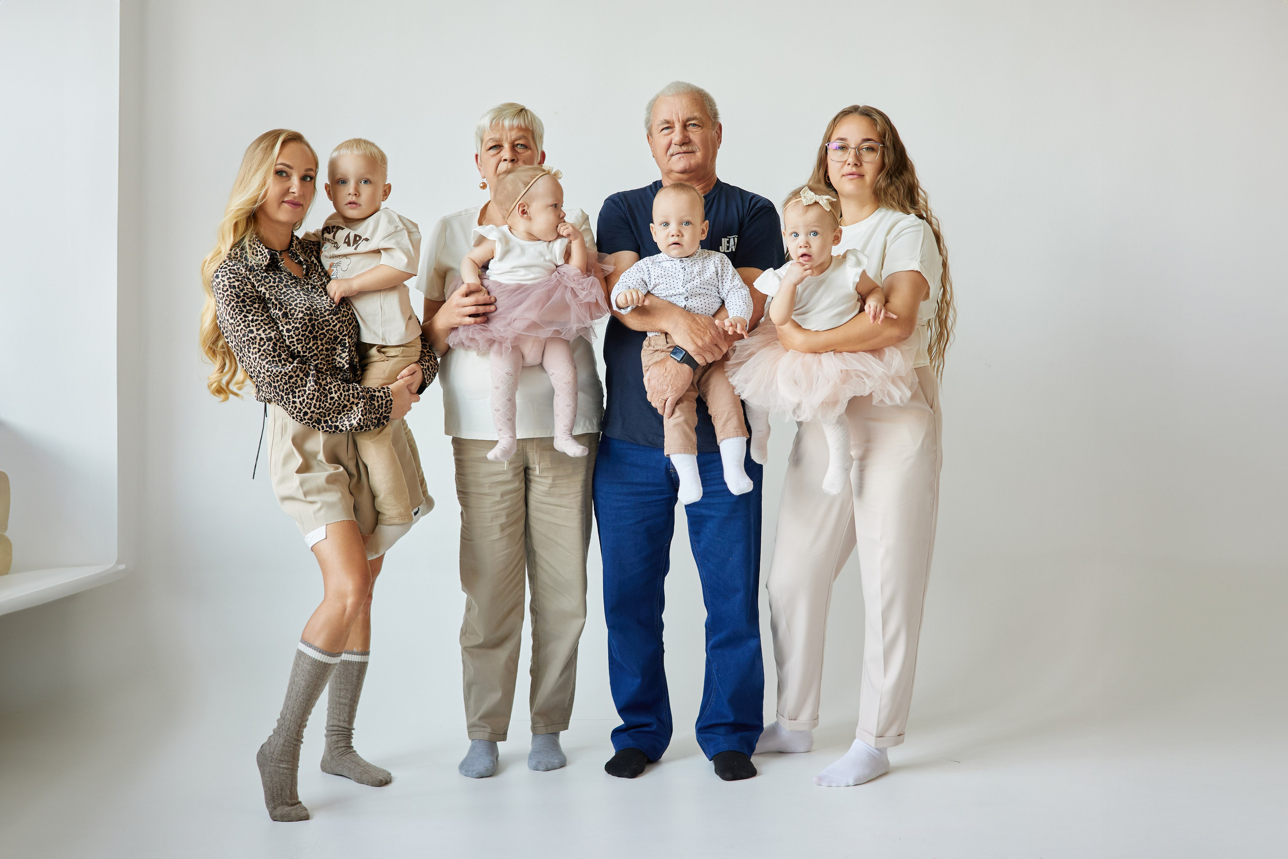 Тройняшки. Фотограф женского портрета, беременности и материнства Харькова Елена