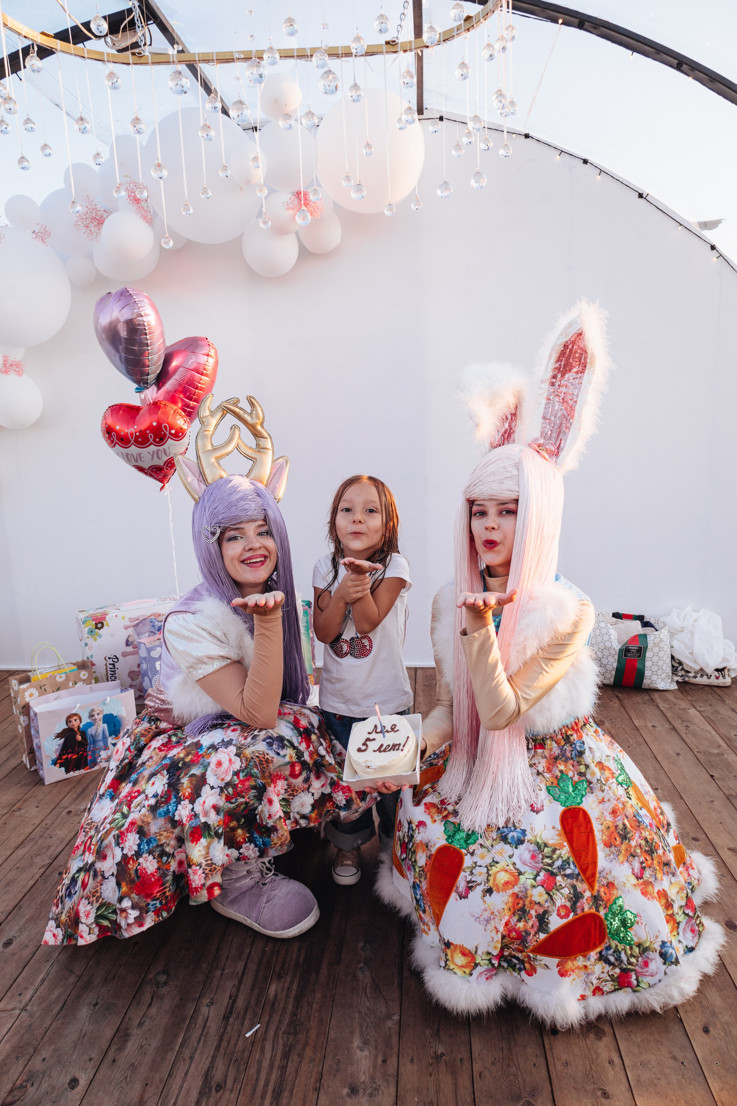 На крыше. Красноярск. День рождения Леи. Фотограф Ирина Колесникова