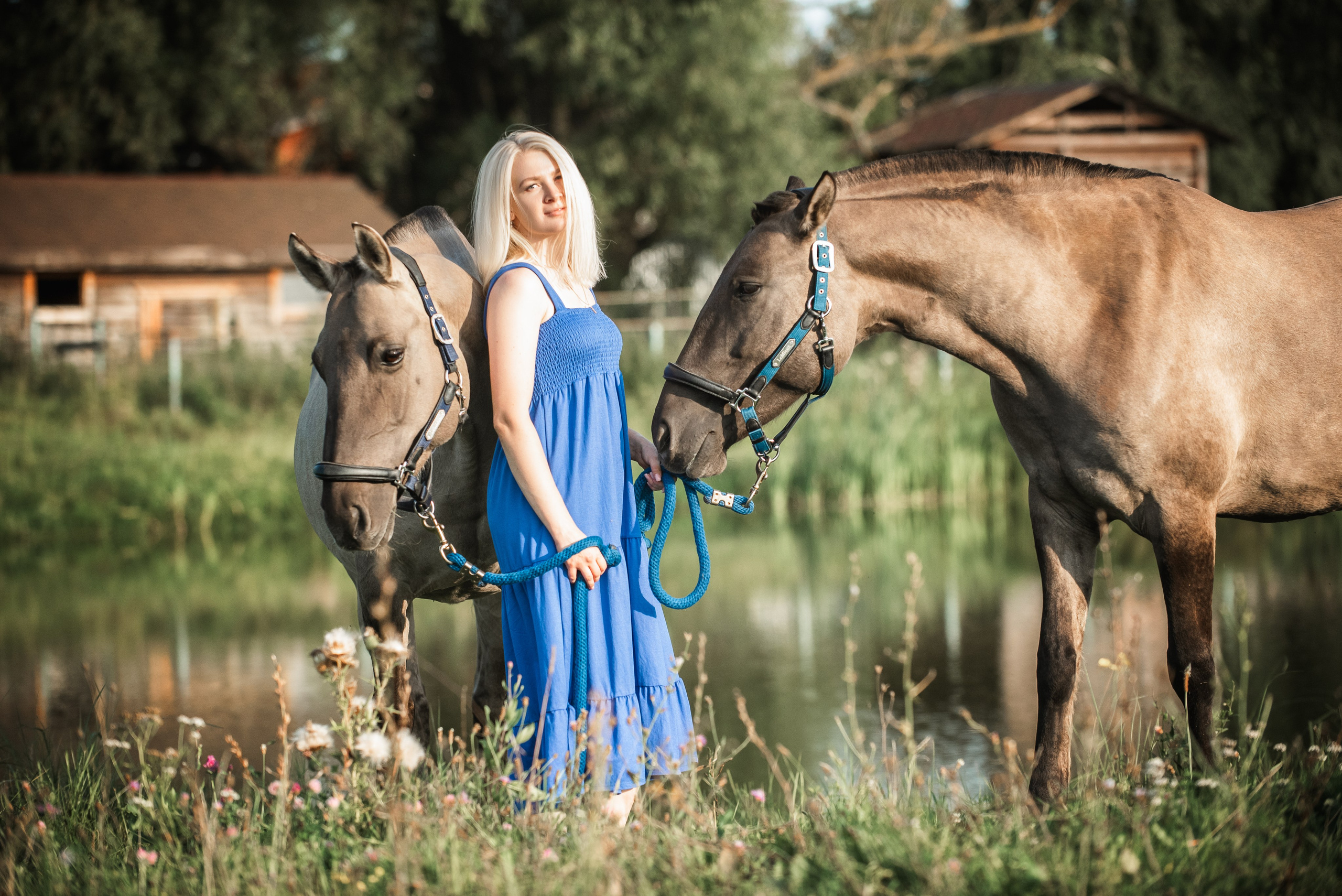 Катя SedlaMSK и Кася с Габи. Конный фотограф Куракина Дарья • Фотосессии с лошадьми
