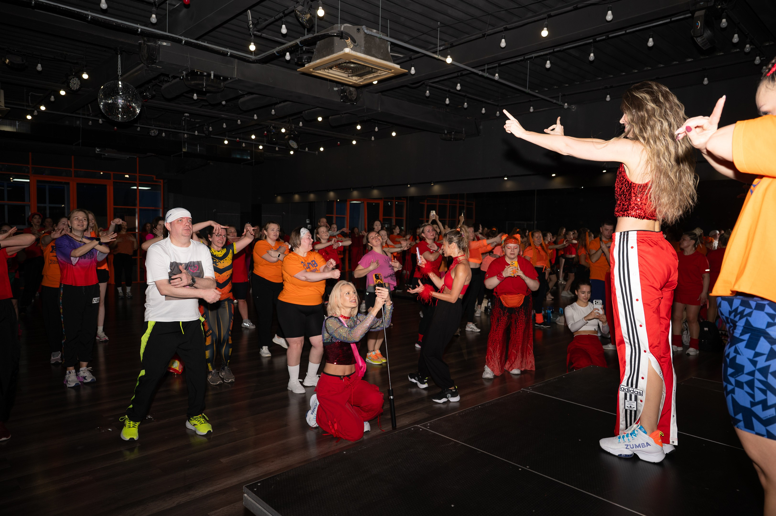Zumba Fire Party (18.01.2026). Photographer in Moscow Anna Chistiakova