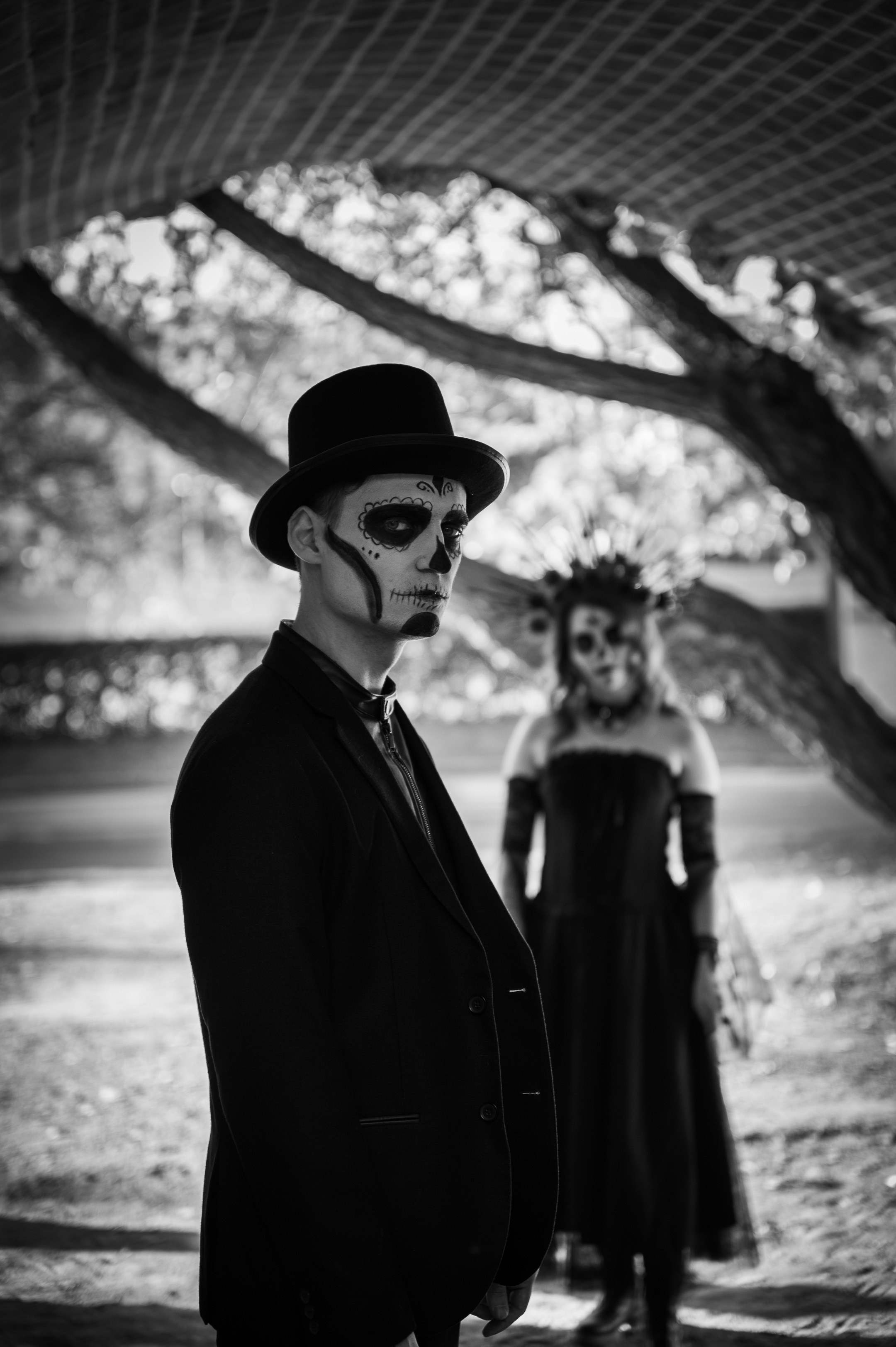 Halloween (Roman and Natalia). Photographer in Moscow Anna Chistiakova