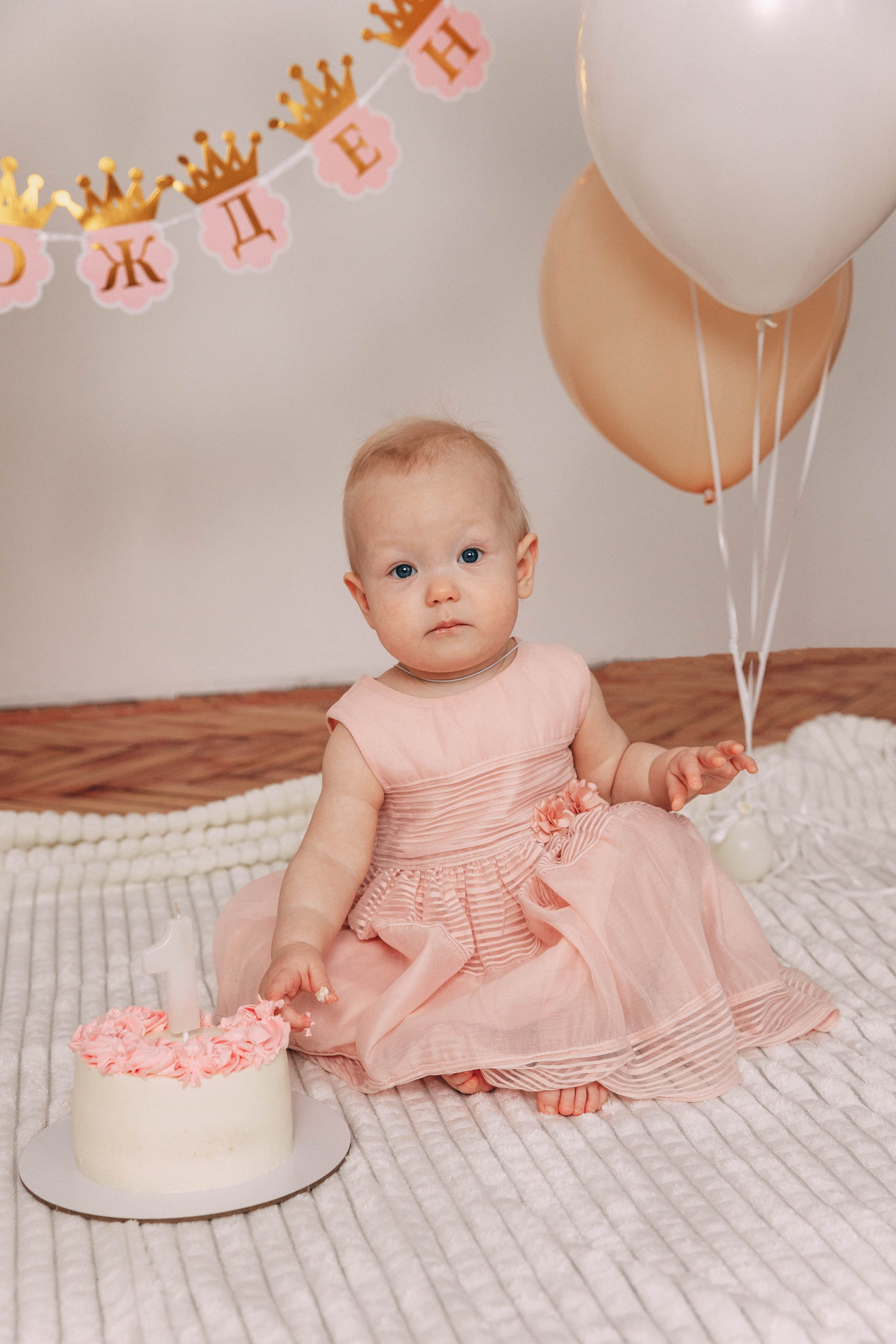 Годик Вероники. Семейный фотограф в Санкт-Петербурге Алиса Мохова