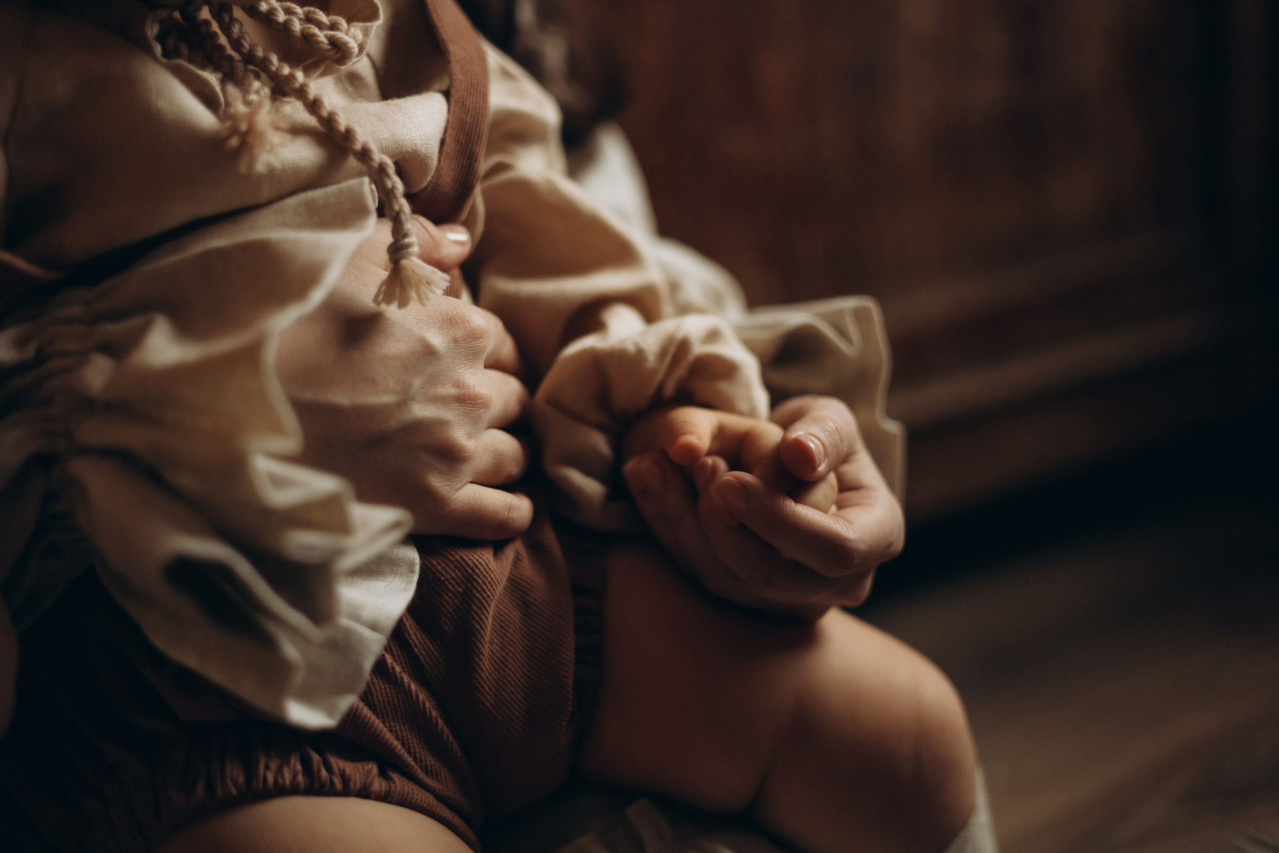 Валя и малышка Ева. Семейный, домашний, ньюборн фотограф Москва Цветкова Елизавета