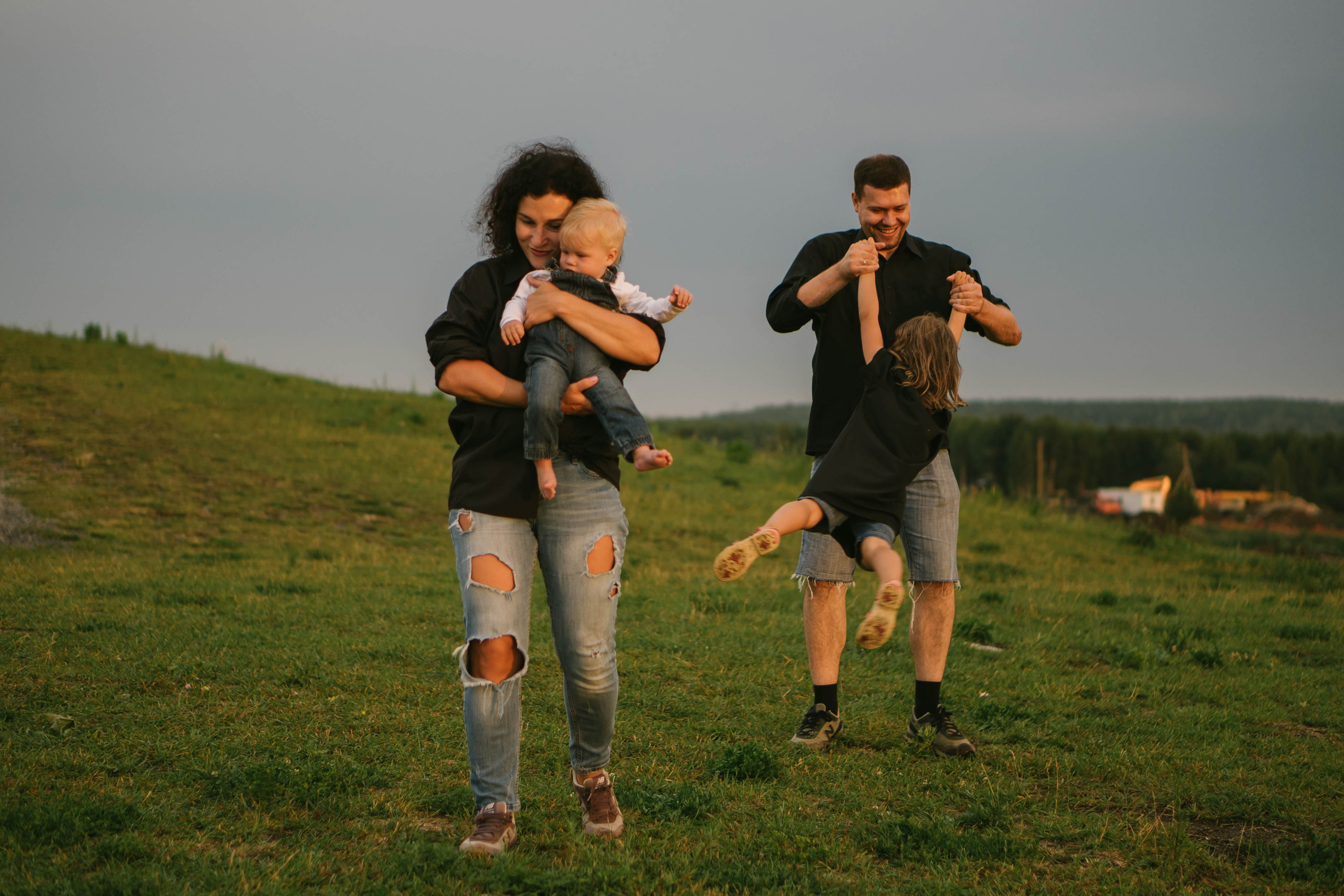 Семейная фотопрогулка семьи И. Фотограф Ольга Игорева