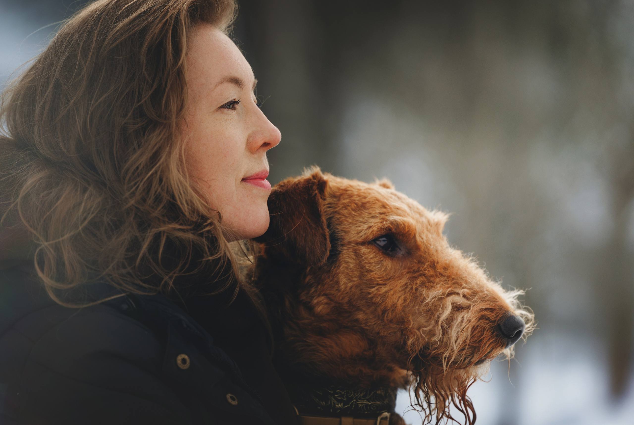 Оля и Хард. Фотограф анималист Осипчикова Мария