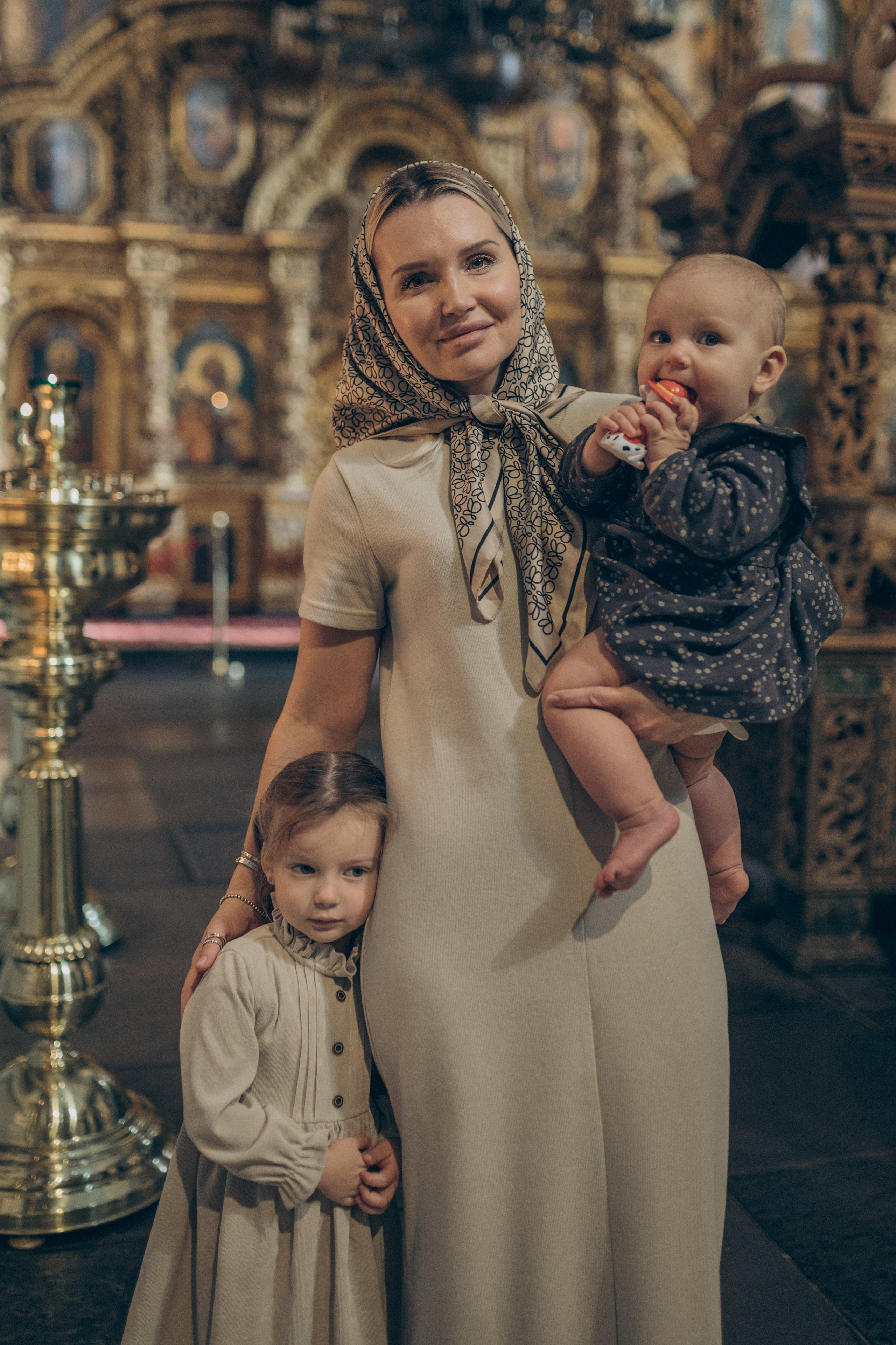 Крещение Марии. Семейный фотограф и фотограф на роды в Ростове-на-Дону Мухина Виктория