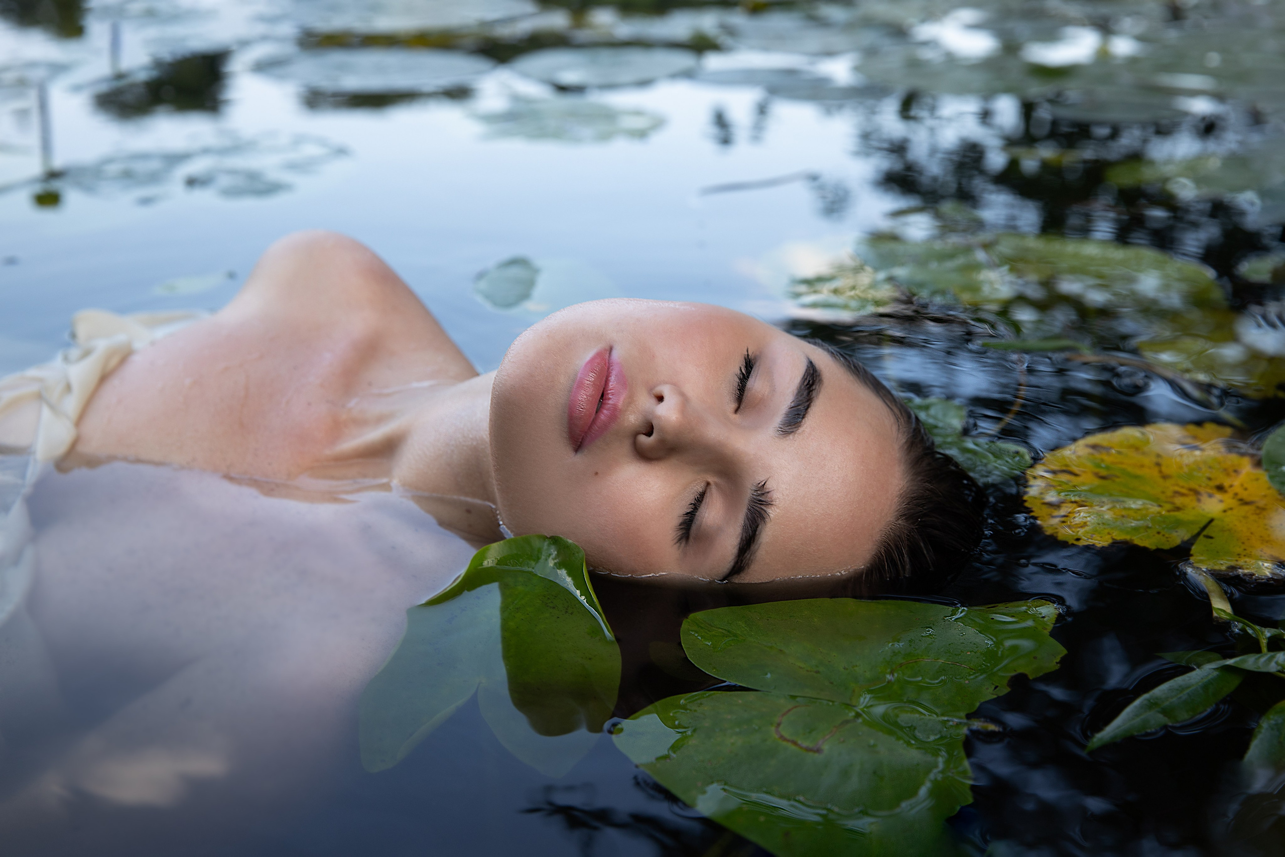 Кувшинки Аня. Свадебный и портретный фотограф в Москве Мария Кравченко