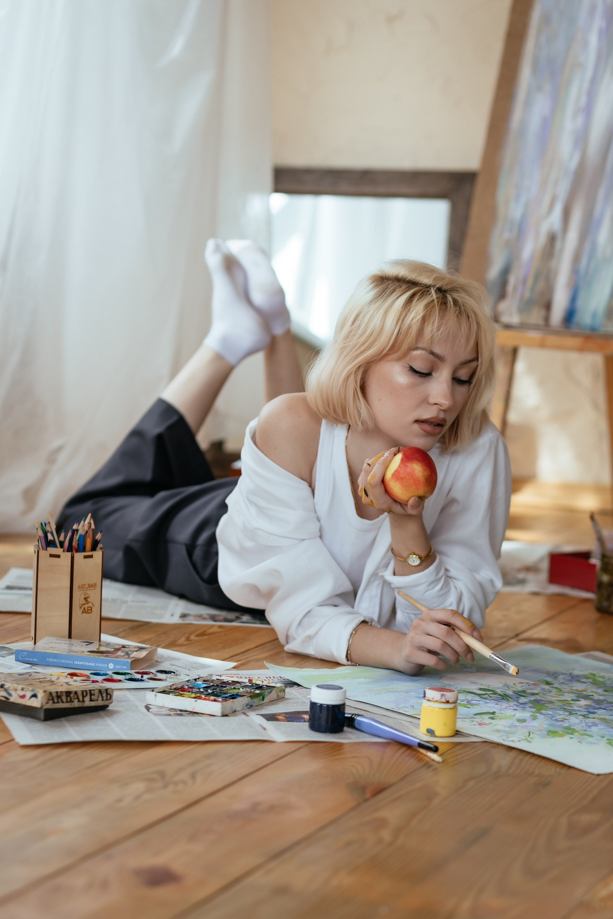 Художница. Семейный фотограф в Минске Приболовец Светлана