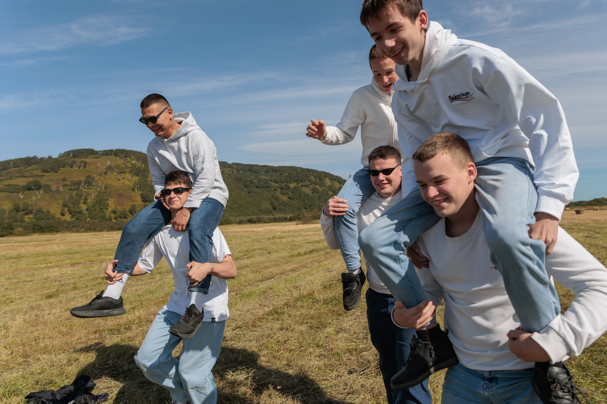 Школьная фотосессия на океане