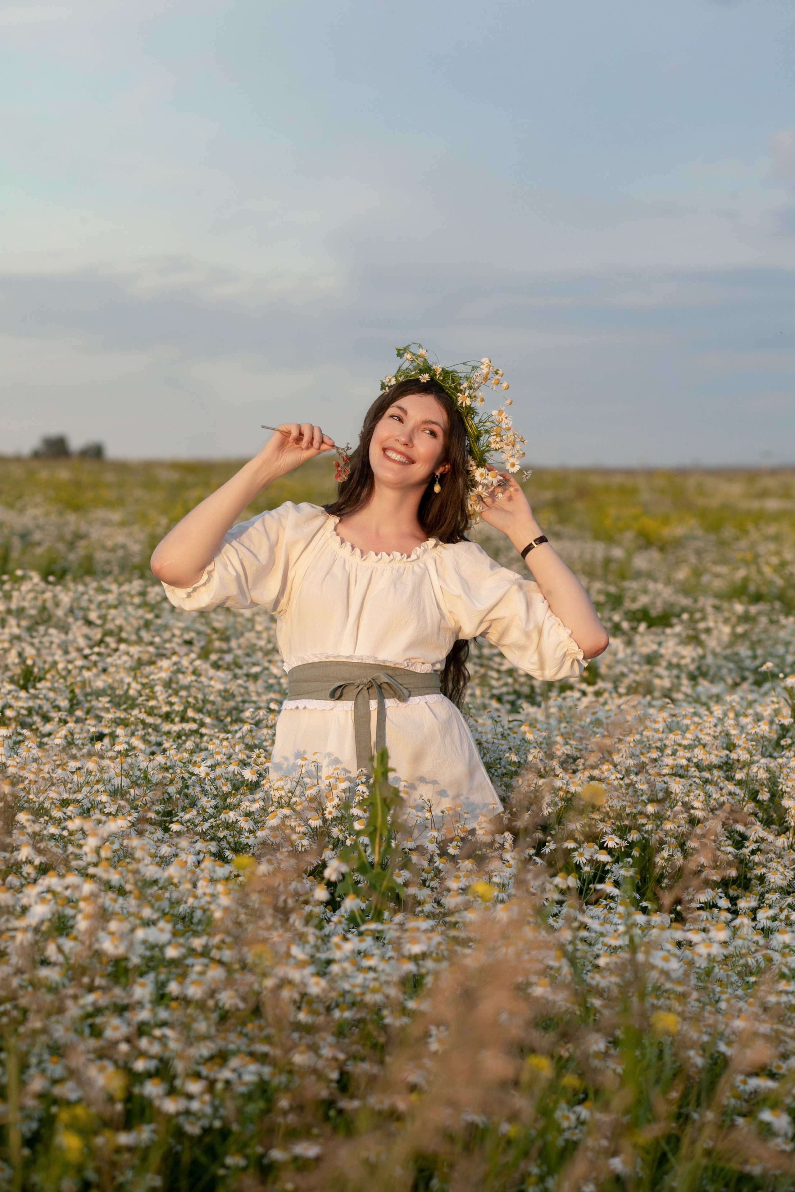 В полях)). Надежда Рыжова, портретная и контент-съемка в Челябинске